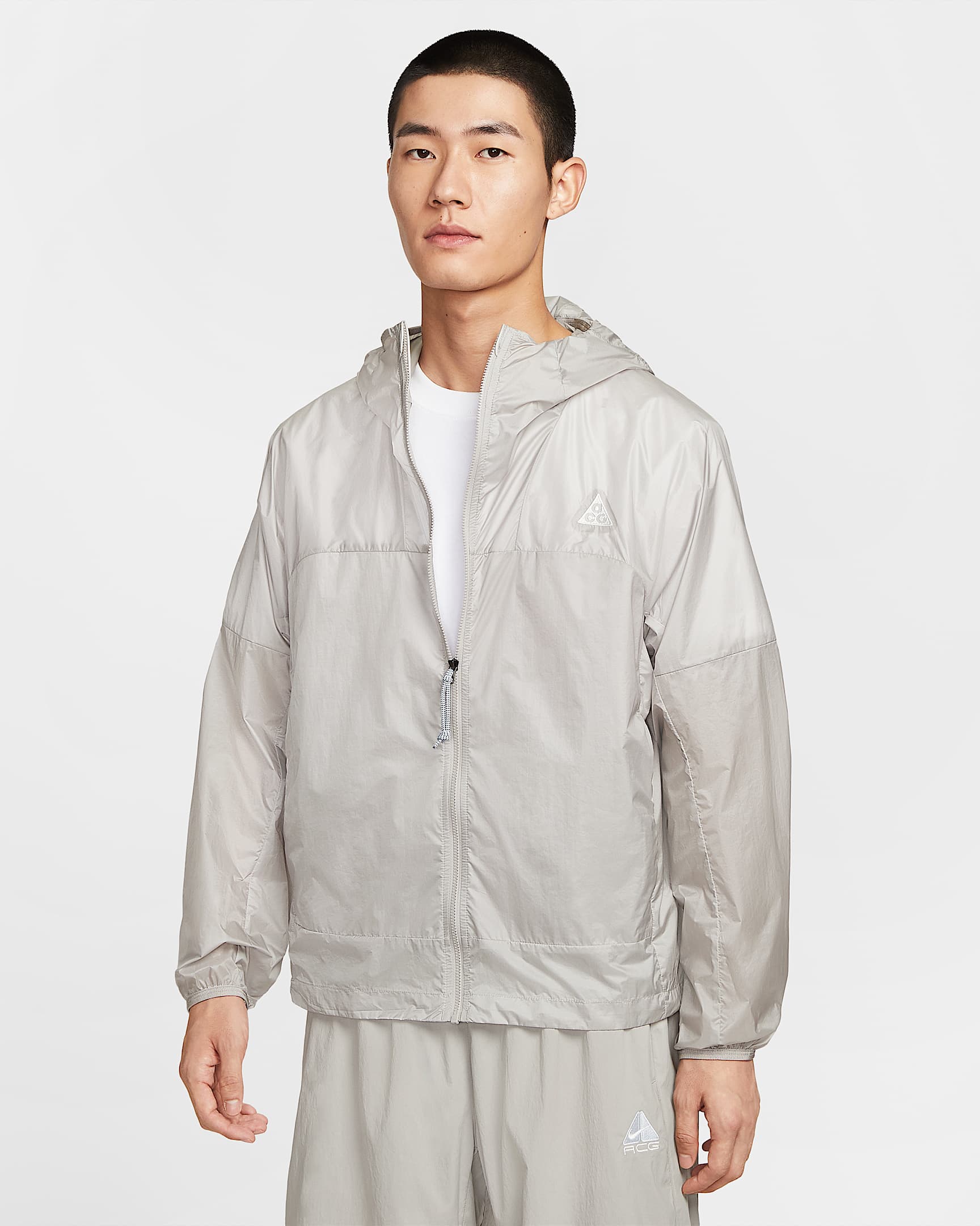 Nike ACG "Cinder Cone" 男子拒水夹克 - 大学灰/山峰白