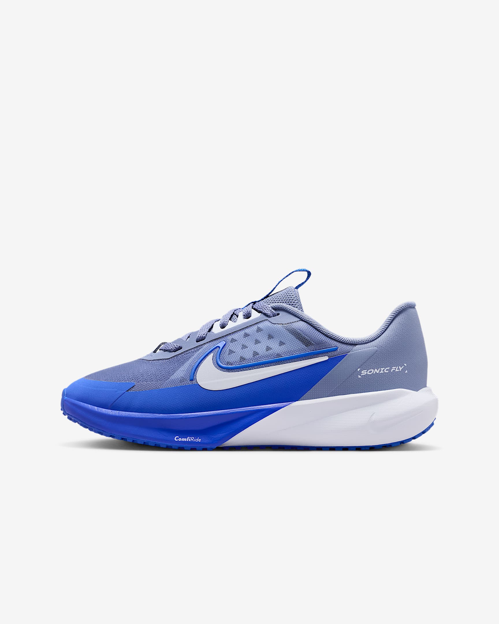 Nike Sonic Fly 耐克超音速号大童跑步鞋 - 世界靛青/赛车蓝/足球灰