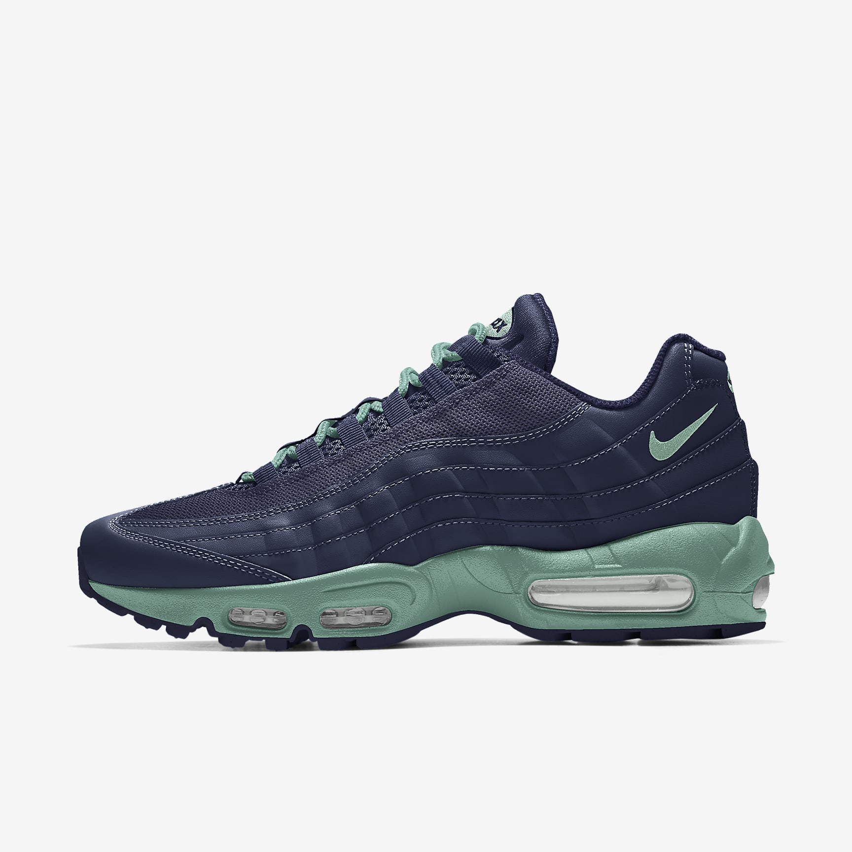 Nike Air Max 95 By You 专属定制男子运动鞋 - 多色/多色/多色/多色