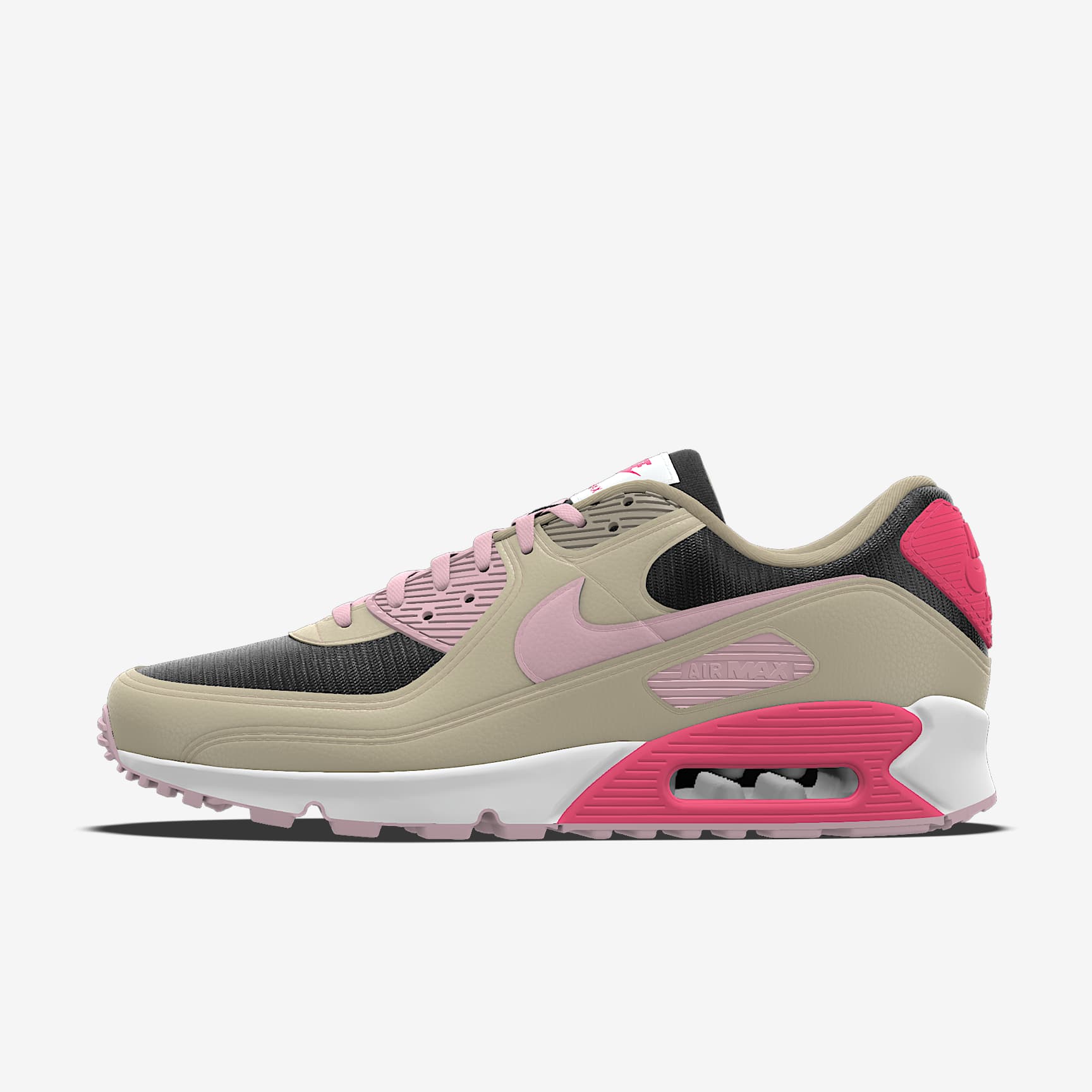 Nike Air Max 90 By You 专属定制女子运动鞋 - 多色/多色