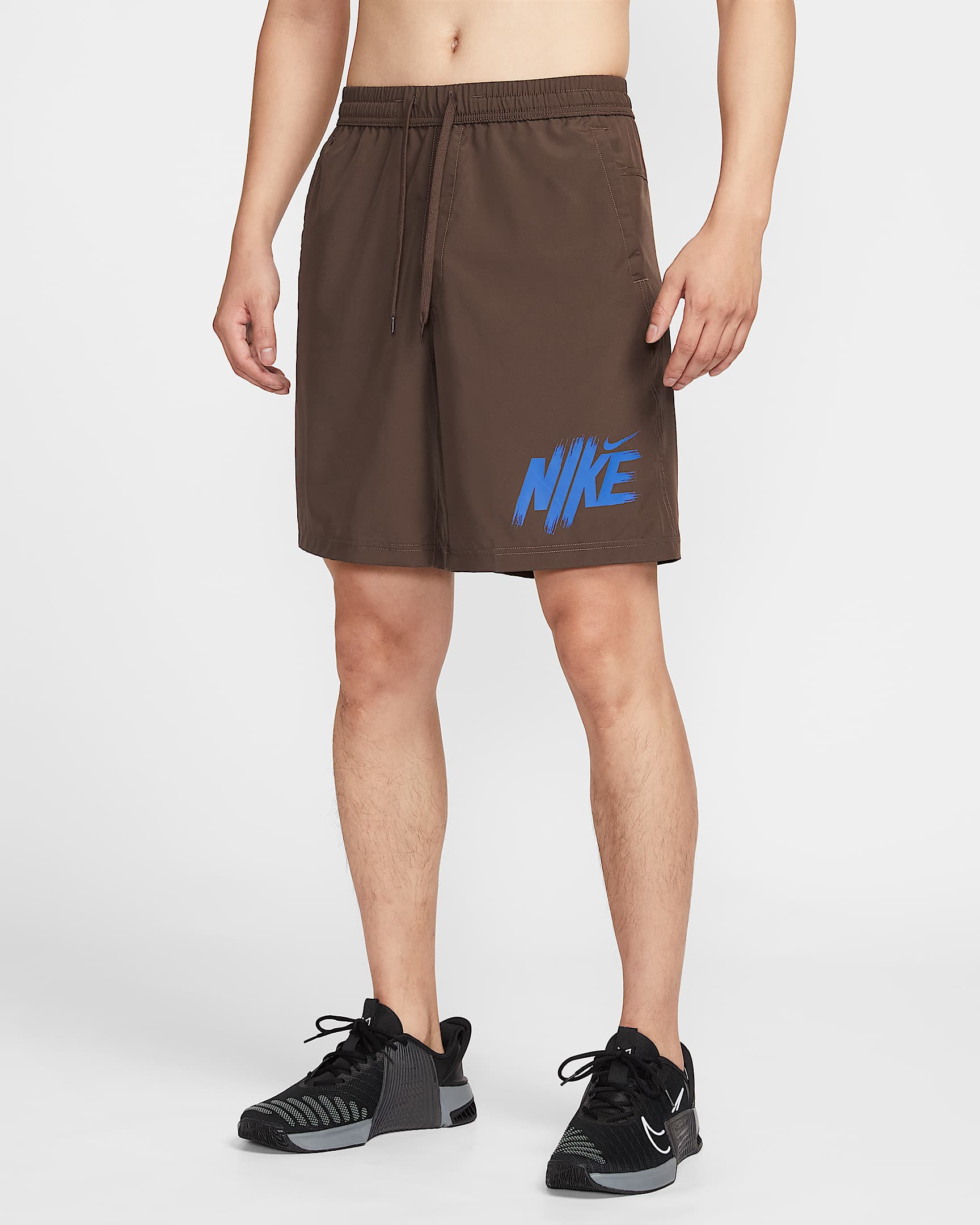 Nike Form Dri-FIT 男子速干百搭短裤(无衬裤) - 巴洛克棕/彗星蓝
