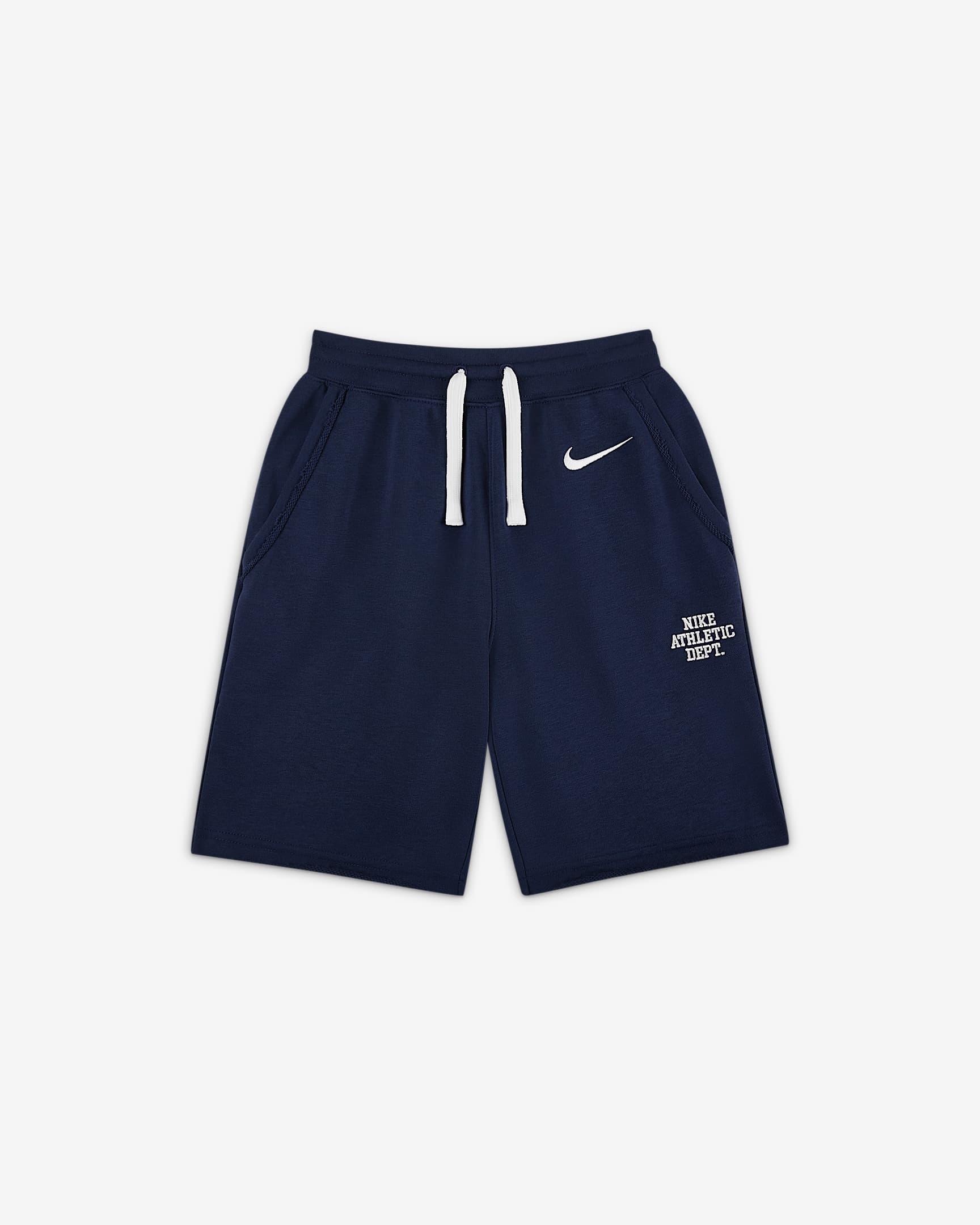 Nike 幼童学院风法式毛圈短裤幼童短裤 - 深藏青