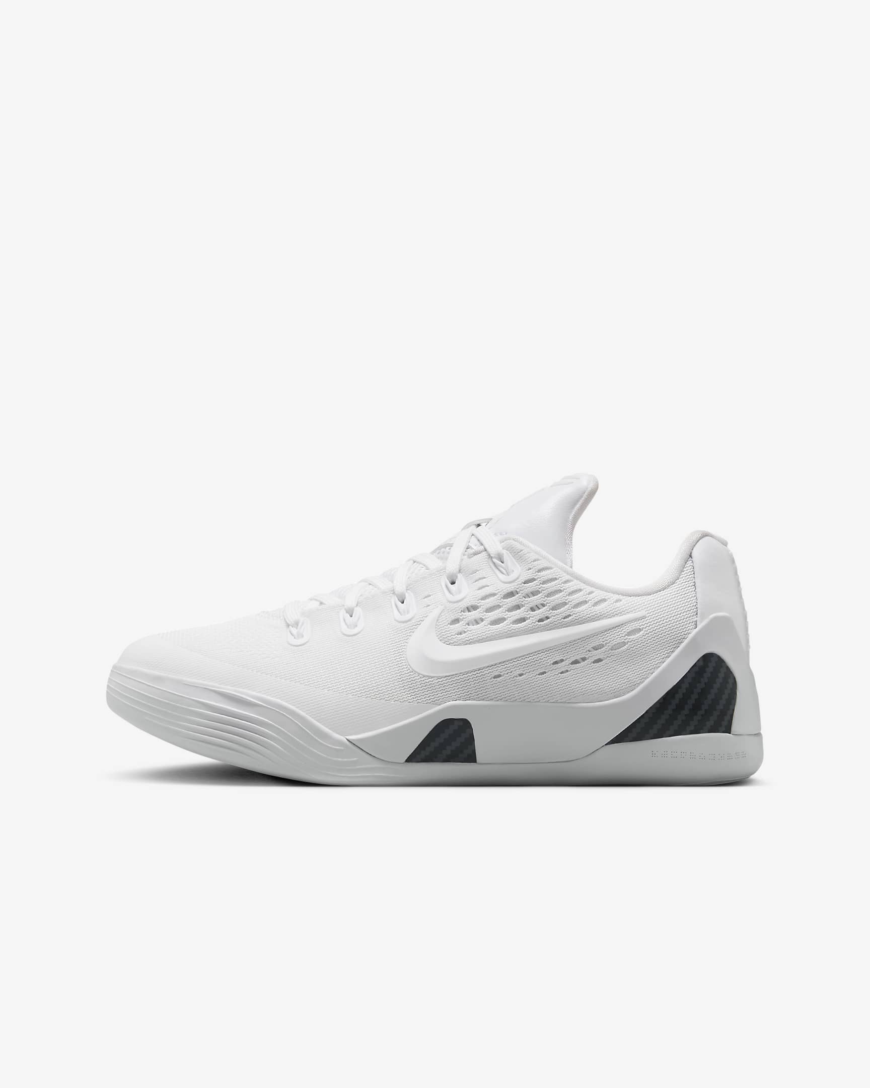Kobe IX 科比大童实战篮球鞋 - 白色/白色/白色