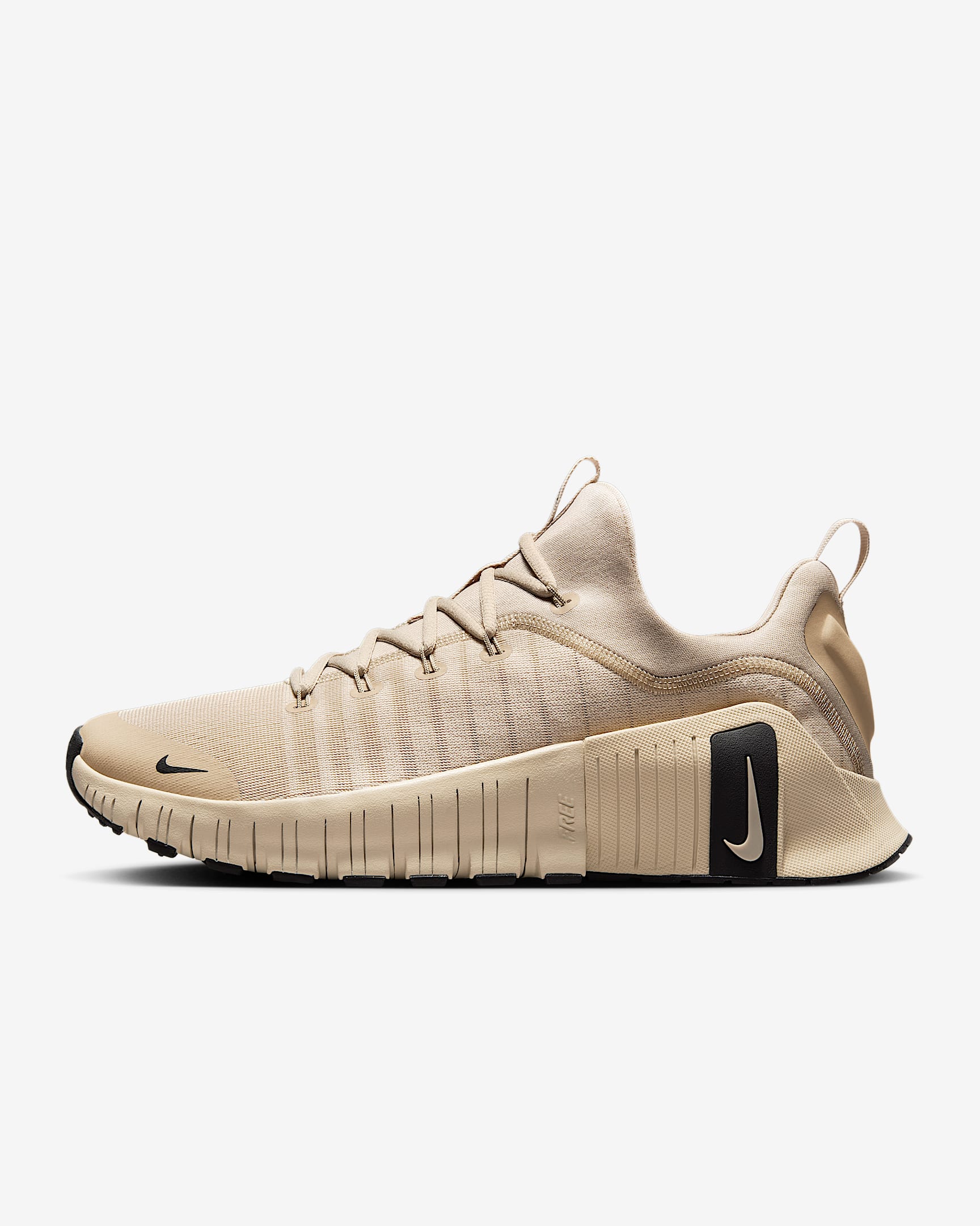 Nike Free Metcon 6 男子训练鞋 - 沙漠卡其/浅卡其/黑