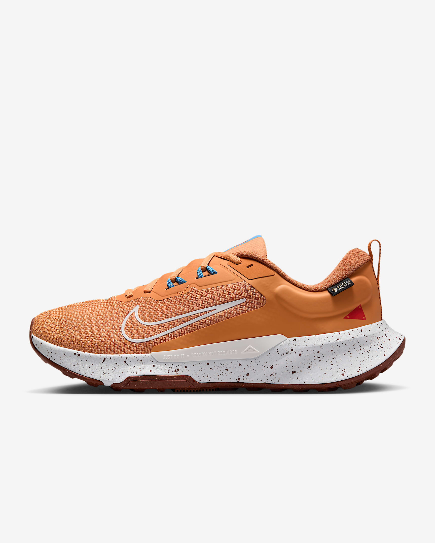 Nike Juniper Trail 2 GORE-TEX 男子防水越野跑步鞋 - 月亮铜/张扬蓝/浅深红/浅黄褐
