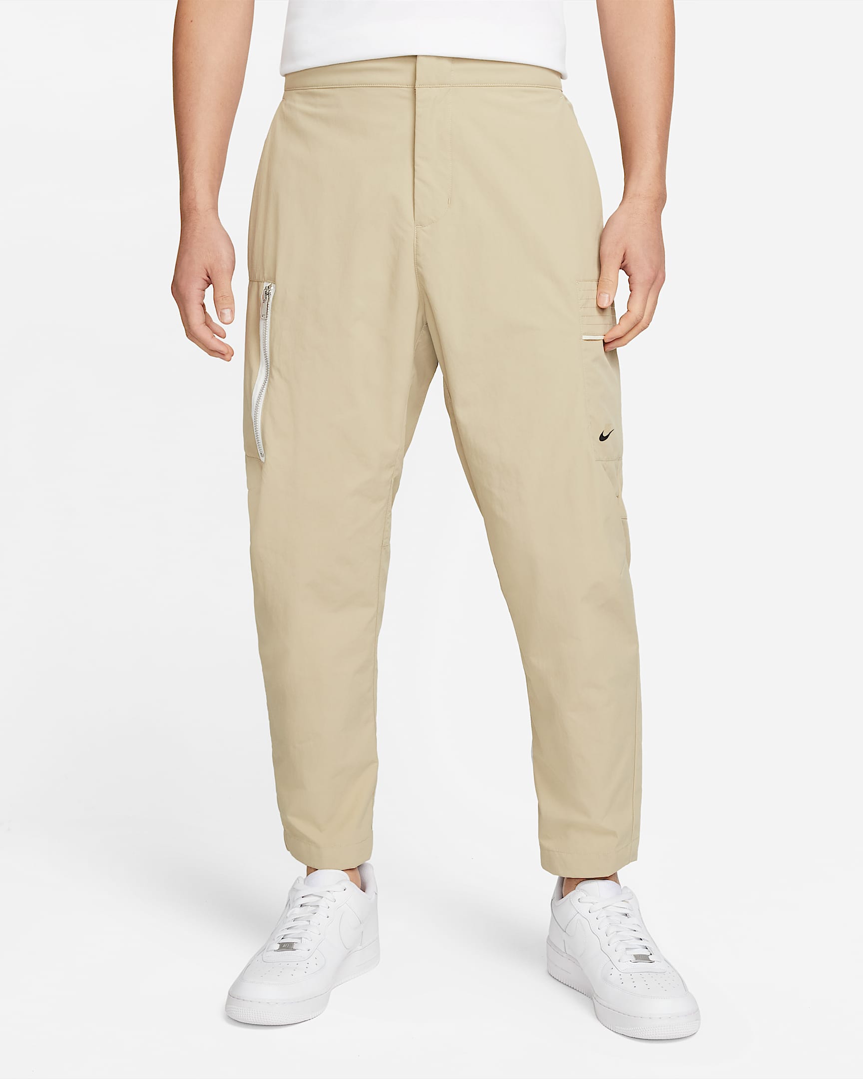 Nike Sportswear Style Essentials 男子机能风长裤 - 石灰色/帆白/冰银/石灰色