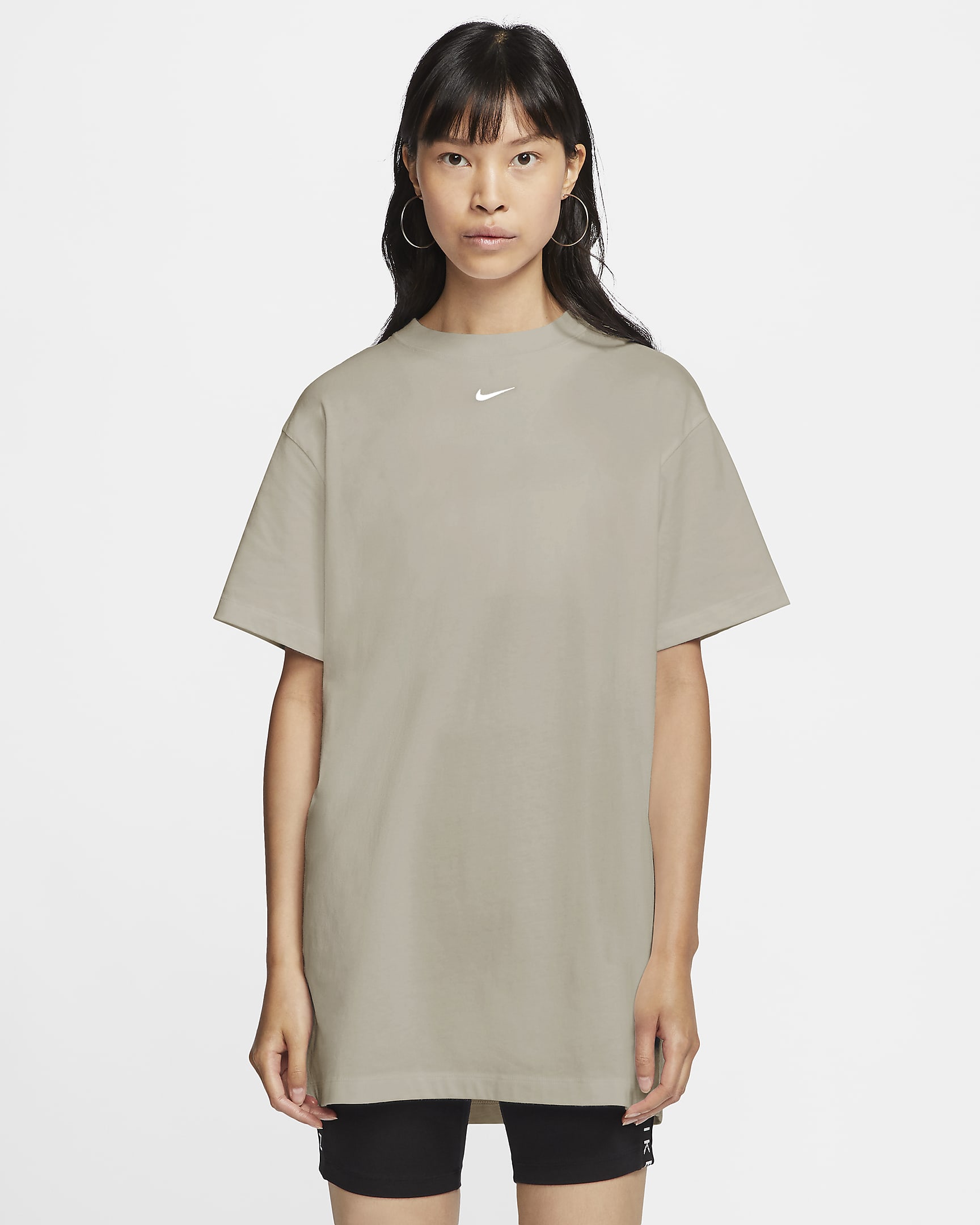 Nike Sportswear Essential 女子连衣裙 - 奶白 II/白色