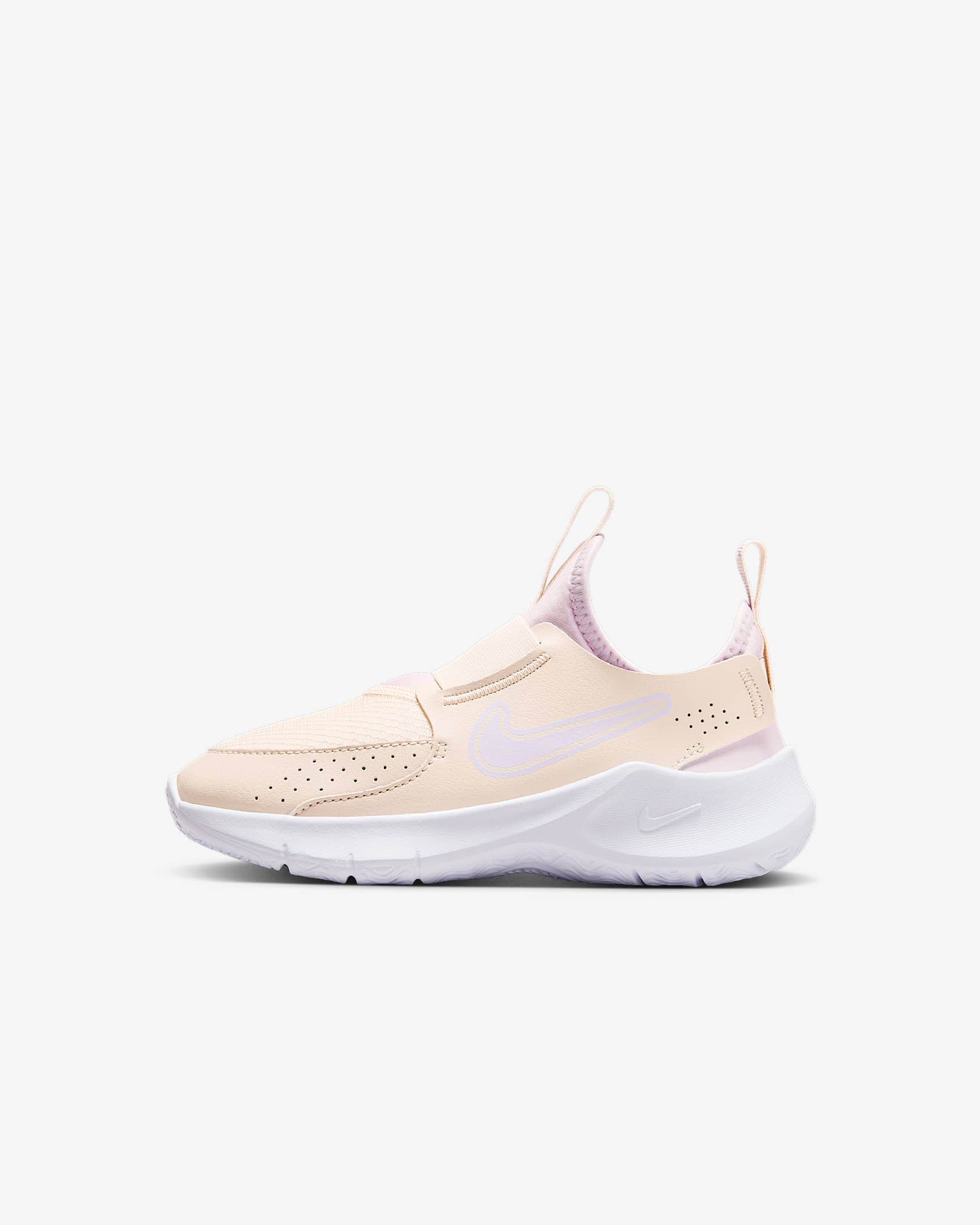 Nike Flex Runner 3 幼童易弯折一脚蹬易穿脱运动鞋 - 冰番石榴色/白色/粉紫