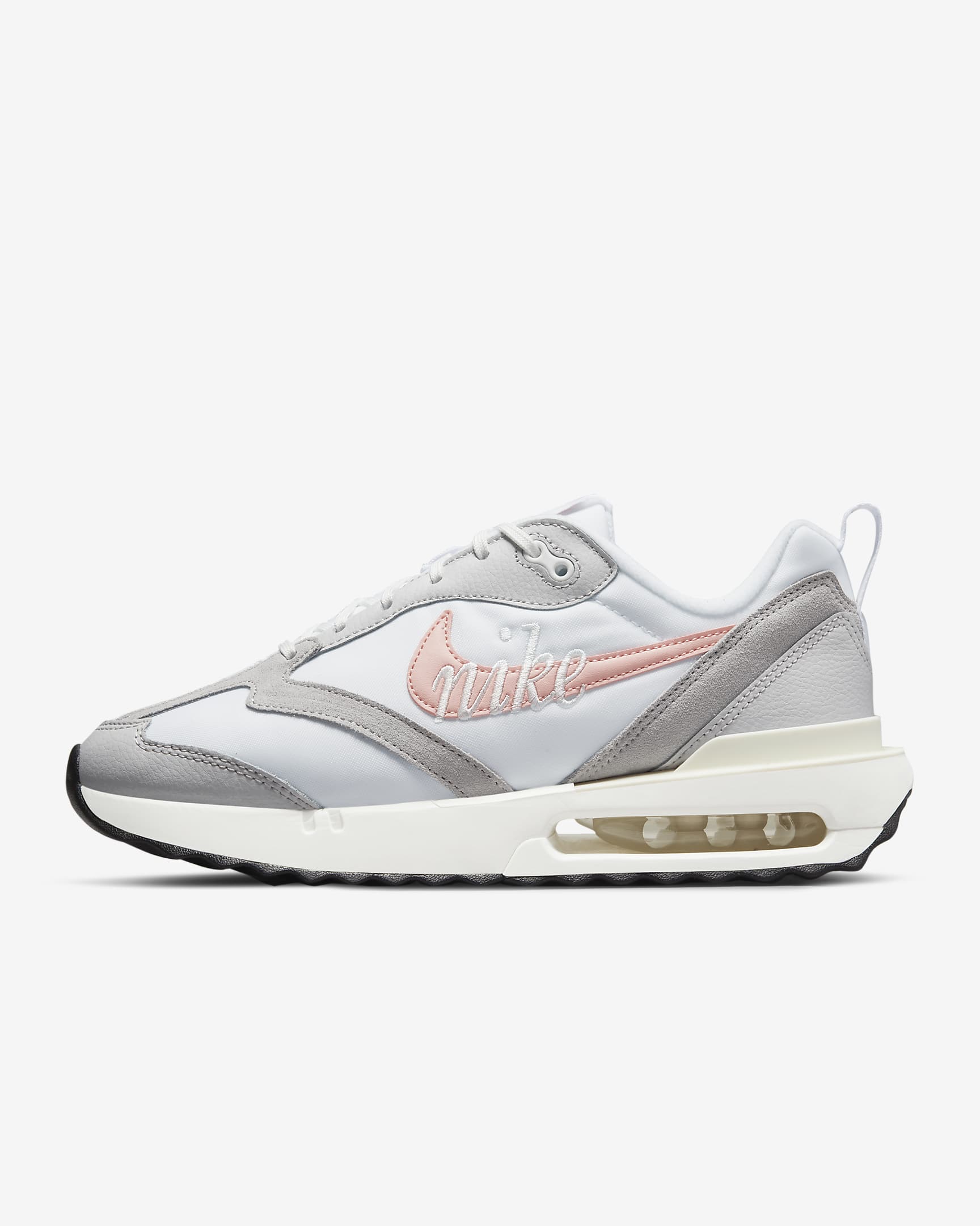Nike Air Max Dawn 女子运动鞋 - 白色/苍野灰/帆白/漂白珊瑚红