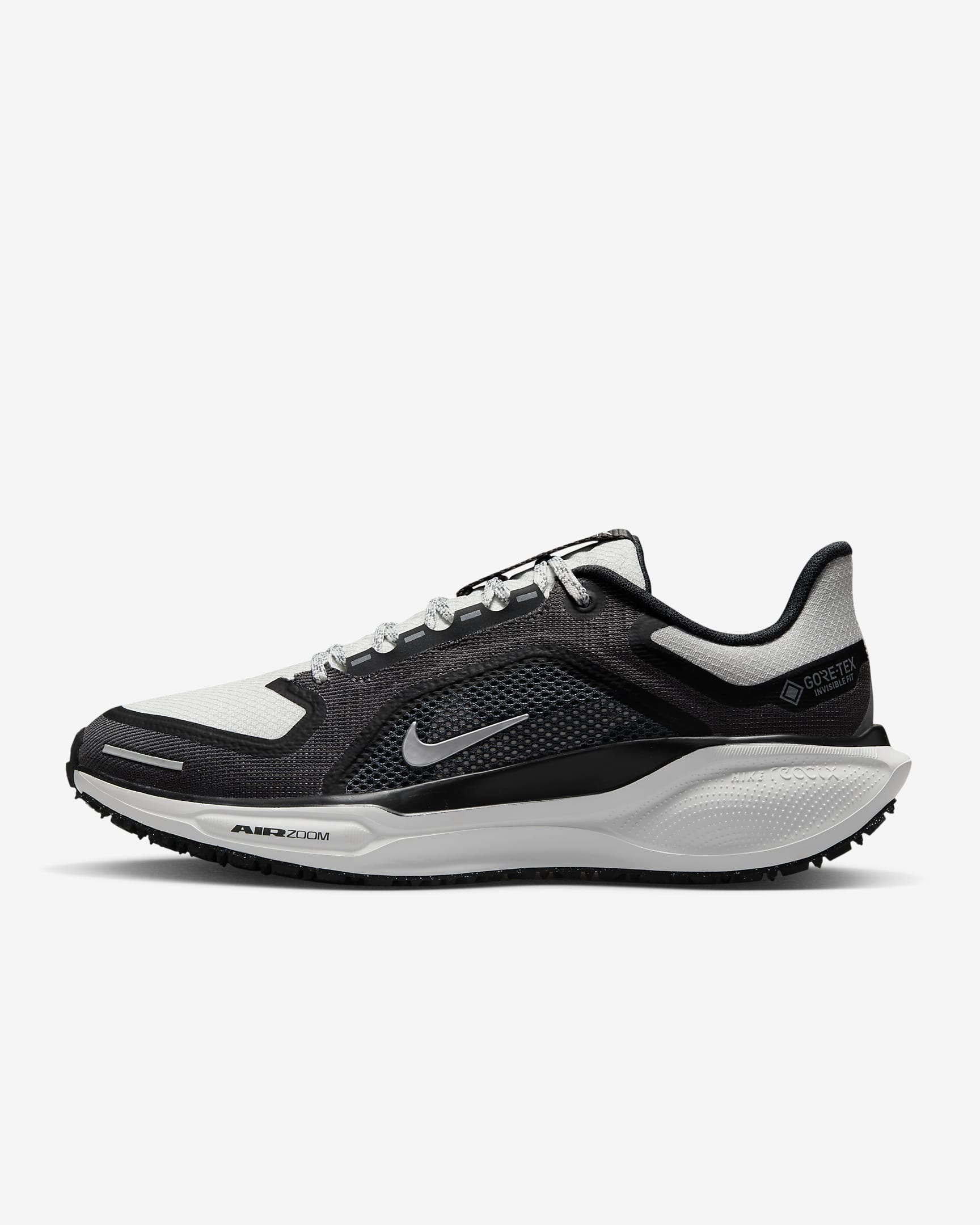 Nike Pegasus 41 GORE-TEX 耐克飞马女子防水公路跑步鞋 - 黑/煤黑/铁灰/山峰白