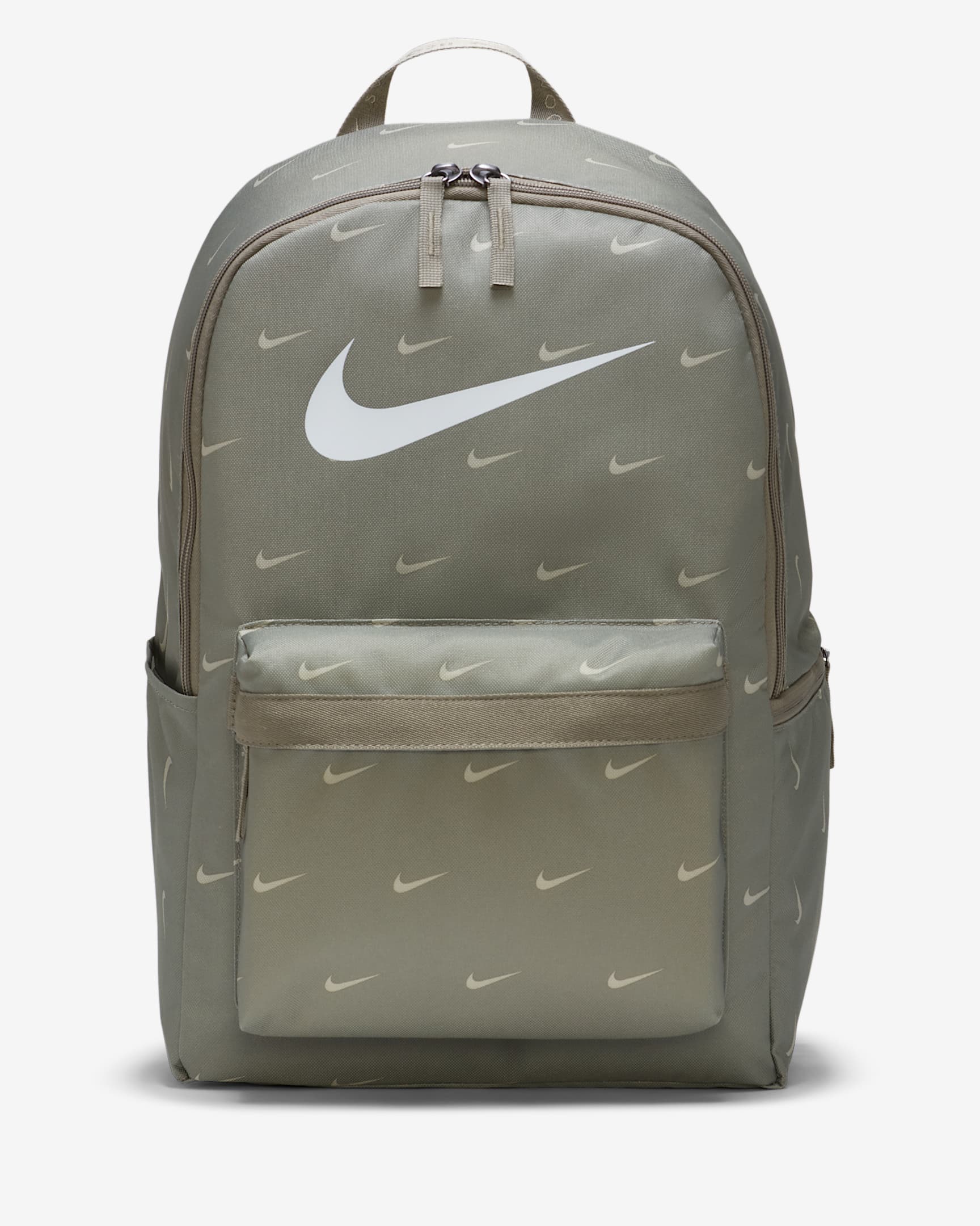 Nike Sportswear Heritage 双肩包 - 浅军绿/黑/白色