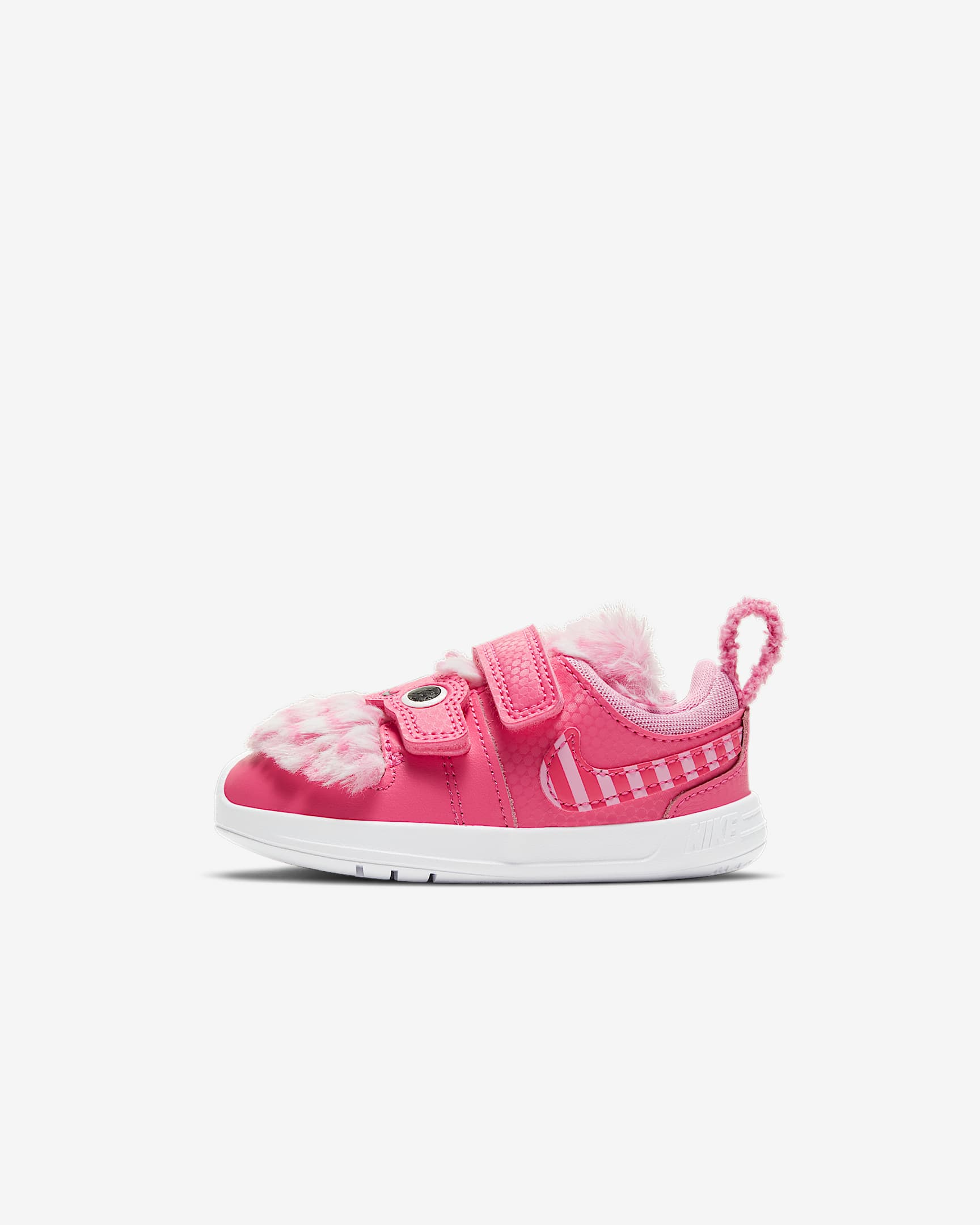 Nike Pico 5 Lil (TDV) 婴童运动童鞋 - 亚紫粉/白色/黑/上升粉