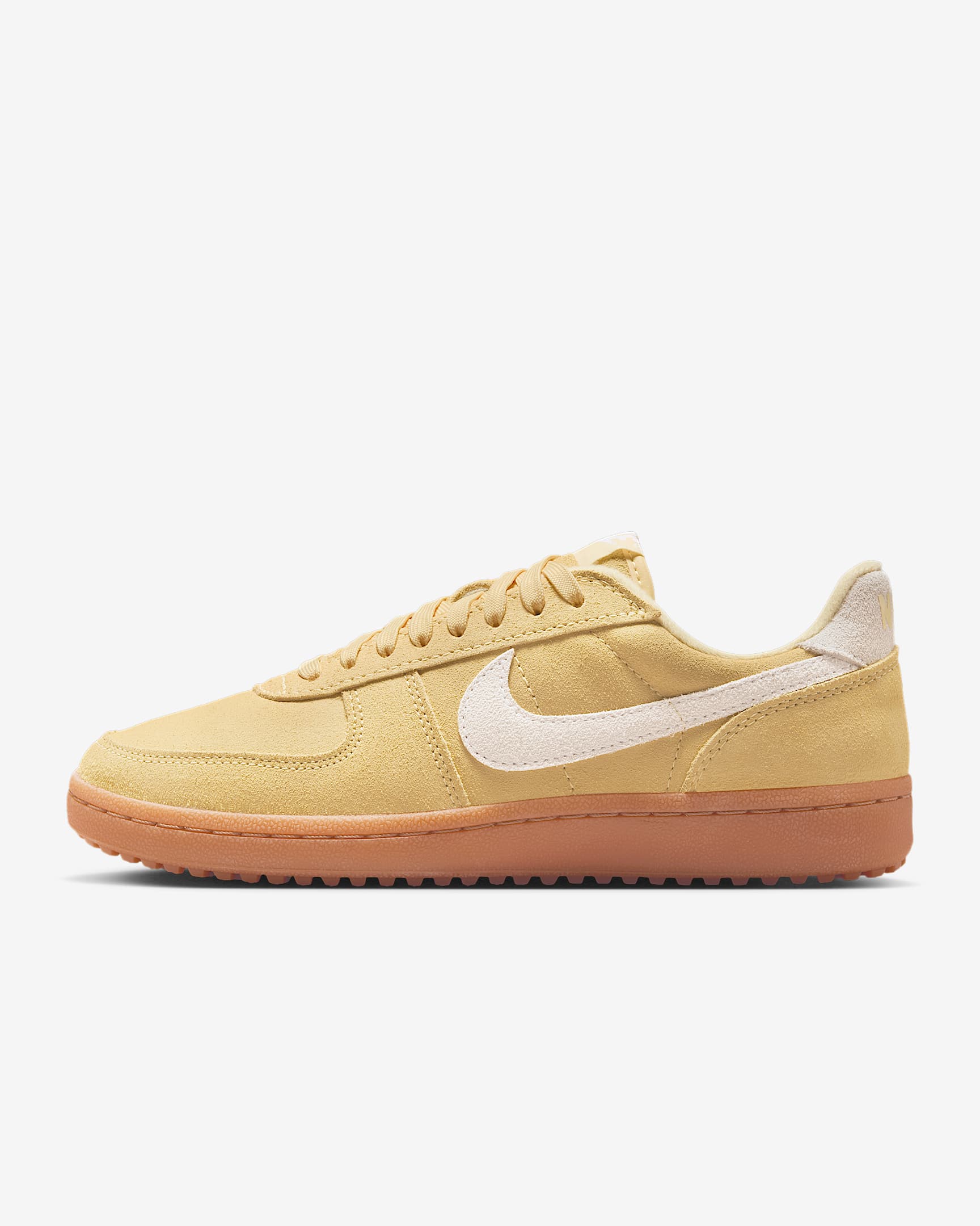 Nike Field General "Butter" 女子薄底运动鞋 - 柔黄/橡皮浅褐/白色