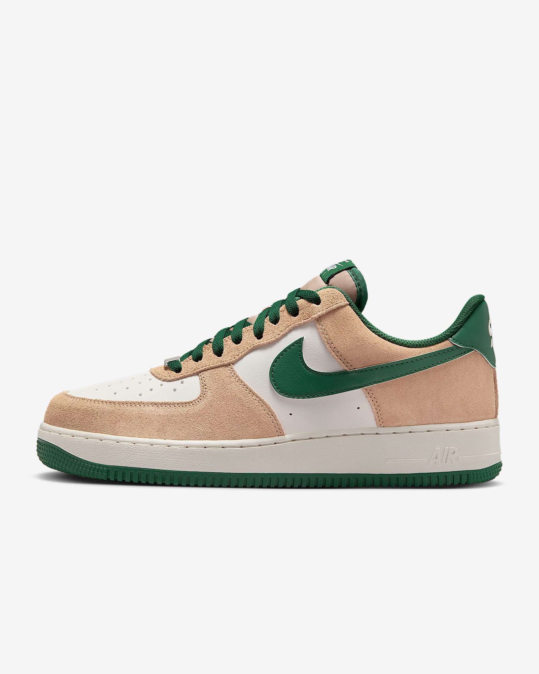 Nike Air Force 1 '07 LV8 男子空军一号运动鞋复古板鞋 - 麻黄/幻影灰白/冷杉绿