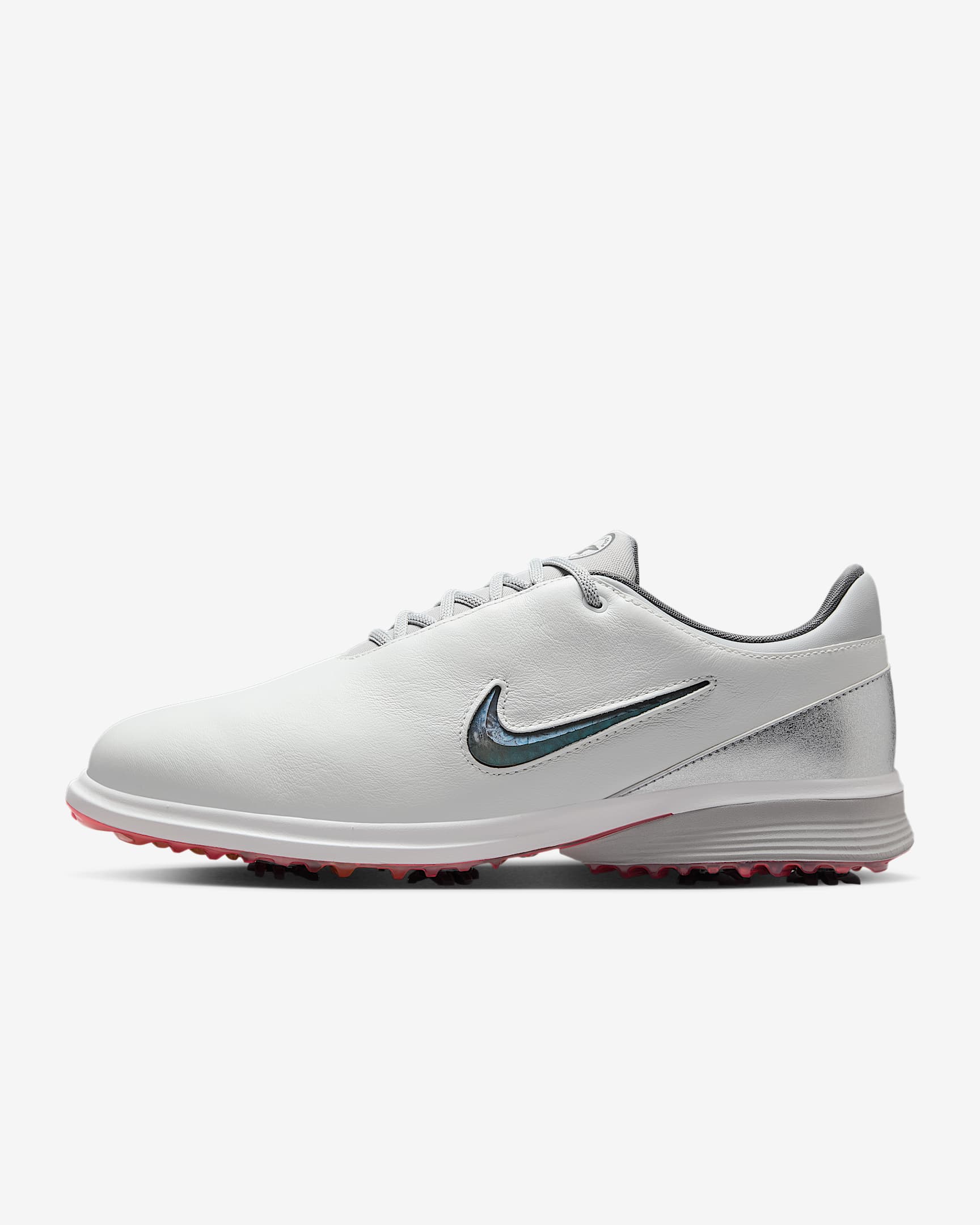 Nike Victory Tour 4 男子高尔夫球鞋 - 山峰白/金属银/铁灰/黑