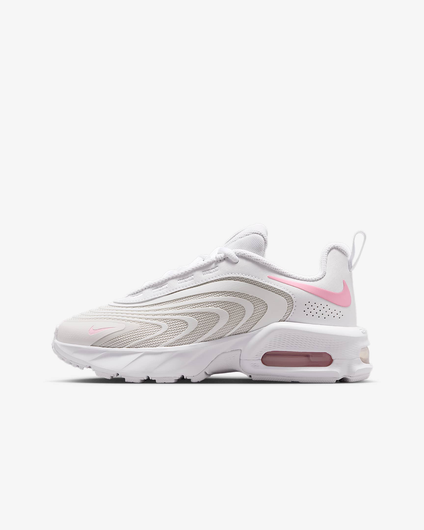 Nike Air Max Fire 大童运动鞋 - 浅银灰/白色/中柔粉