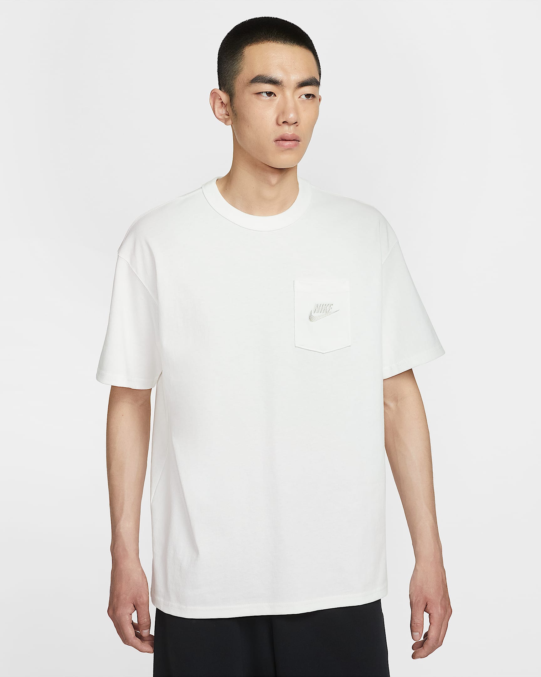 Nike Sportswear Premium Essentials 男子T恤 - 帆白