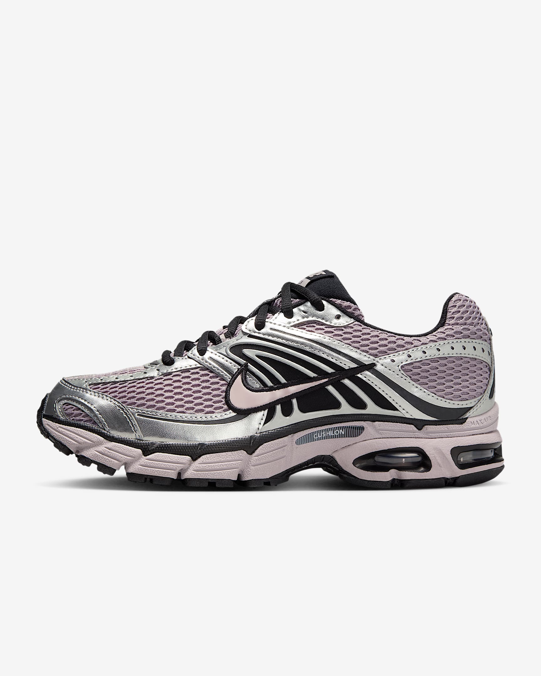 Nike Air Max Moto 2K 女子运动鞋 - 浅矿石紫/金属银/黑/灰紫