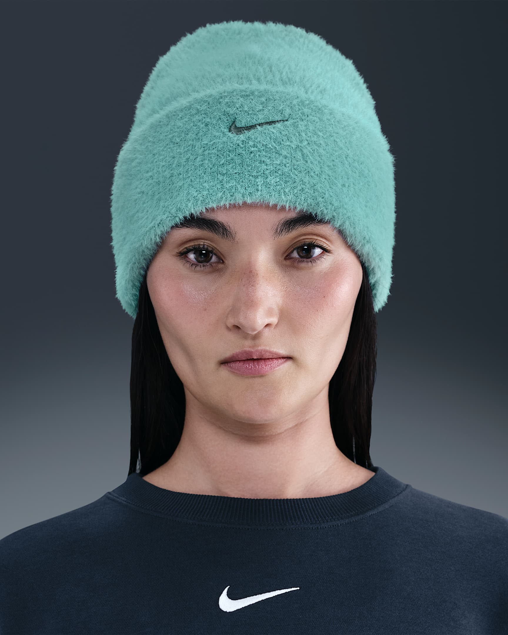 Nike Peak 舒适针织帽 - 加农绿/土绿