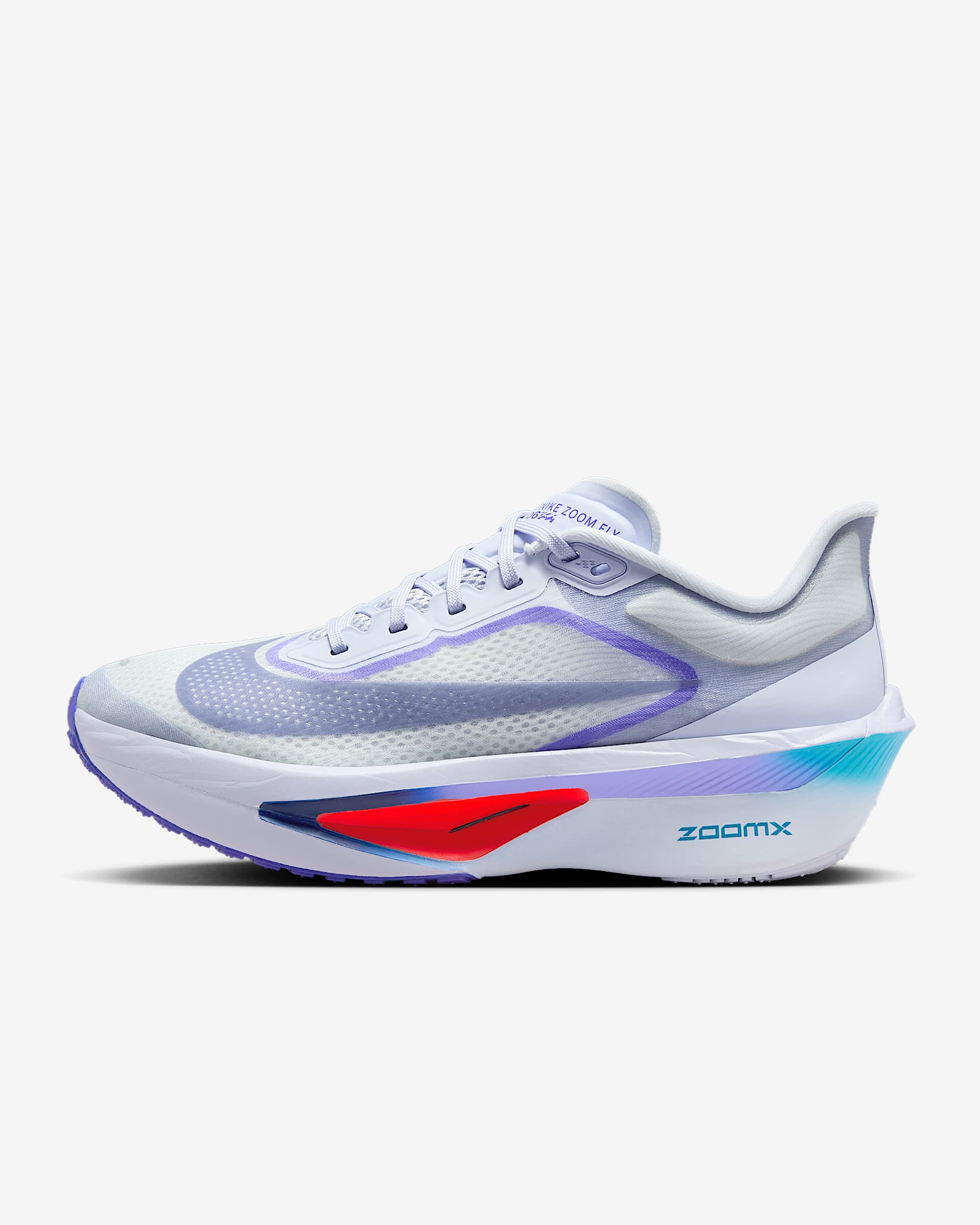 Nike Zoom Fly 6 女子公路竞速跑步鞋 - 幻影/足球灰/闪电蓝/空间蓝