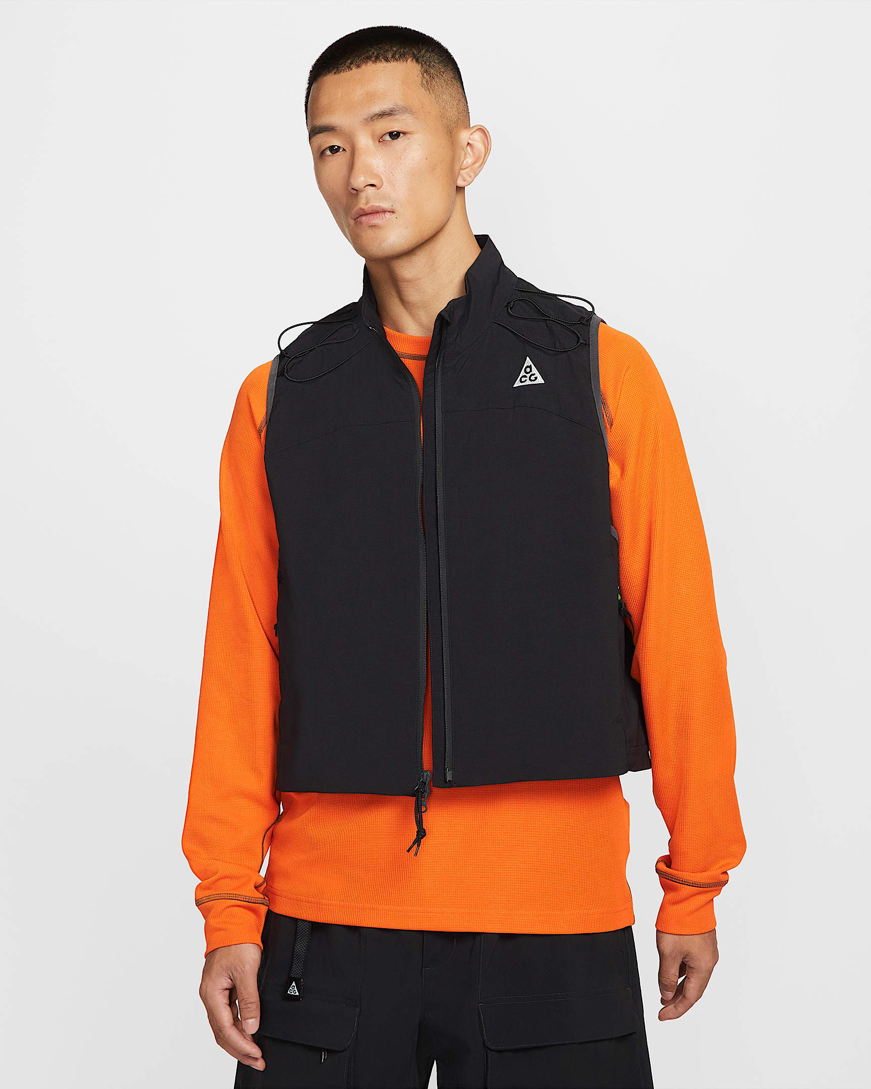 Nike ACG "Death Bloom" 男子马甲 - 黑/煤黑/山峰白