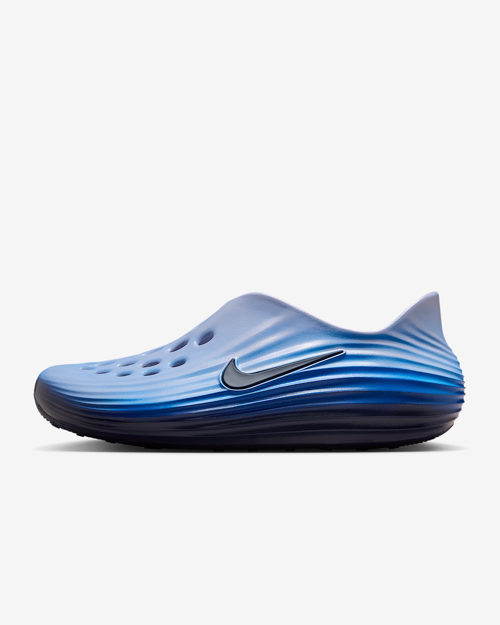 Nike ReactX Rejuven8 男子一脚蹬凉鞋 - 深藏青/彗星蓝/幻影/深藏青