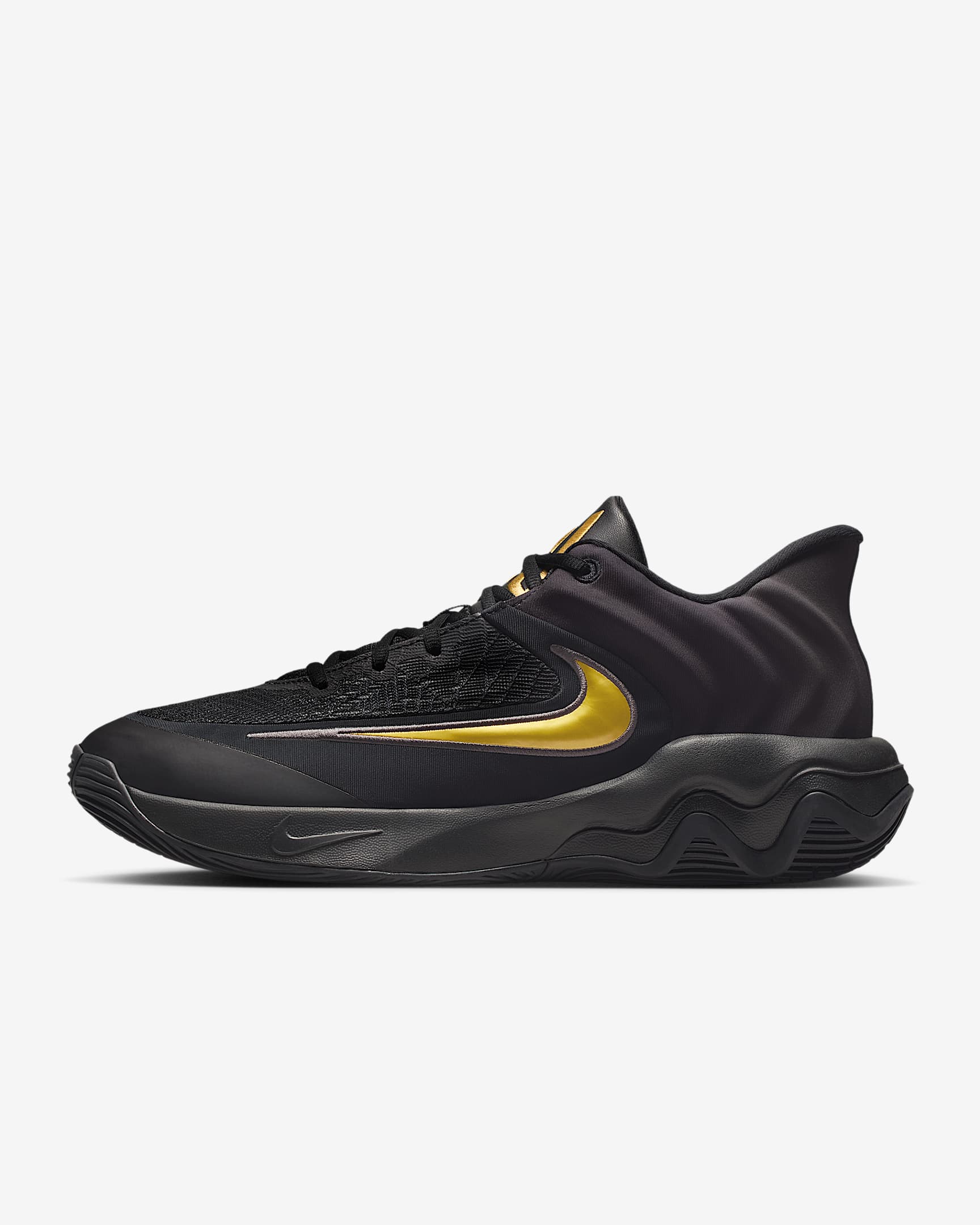 Giannis Immortality 4 EP 耐克字母哥男子篮球鞋 - 黑/金属色