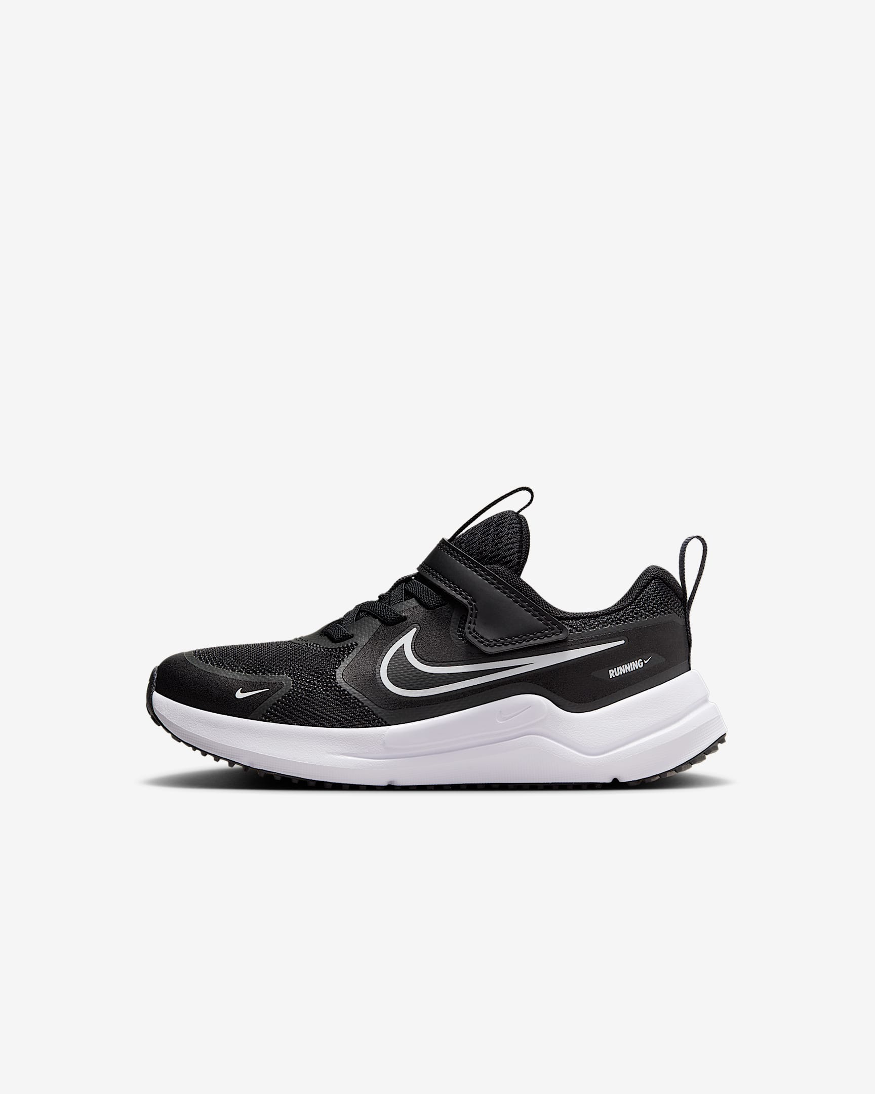 Nike Cosmic Runner 耐克宇宙一号幼童易穿脱运动鞋 - 黑/煤黑/白色