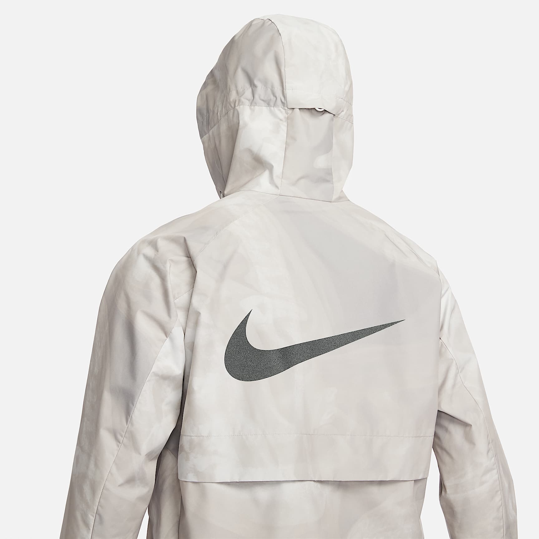 Nike Storm-FIT Running Division 男子防风拒水跑步夹克 - 幻影灰白