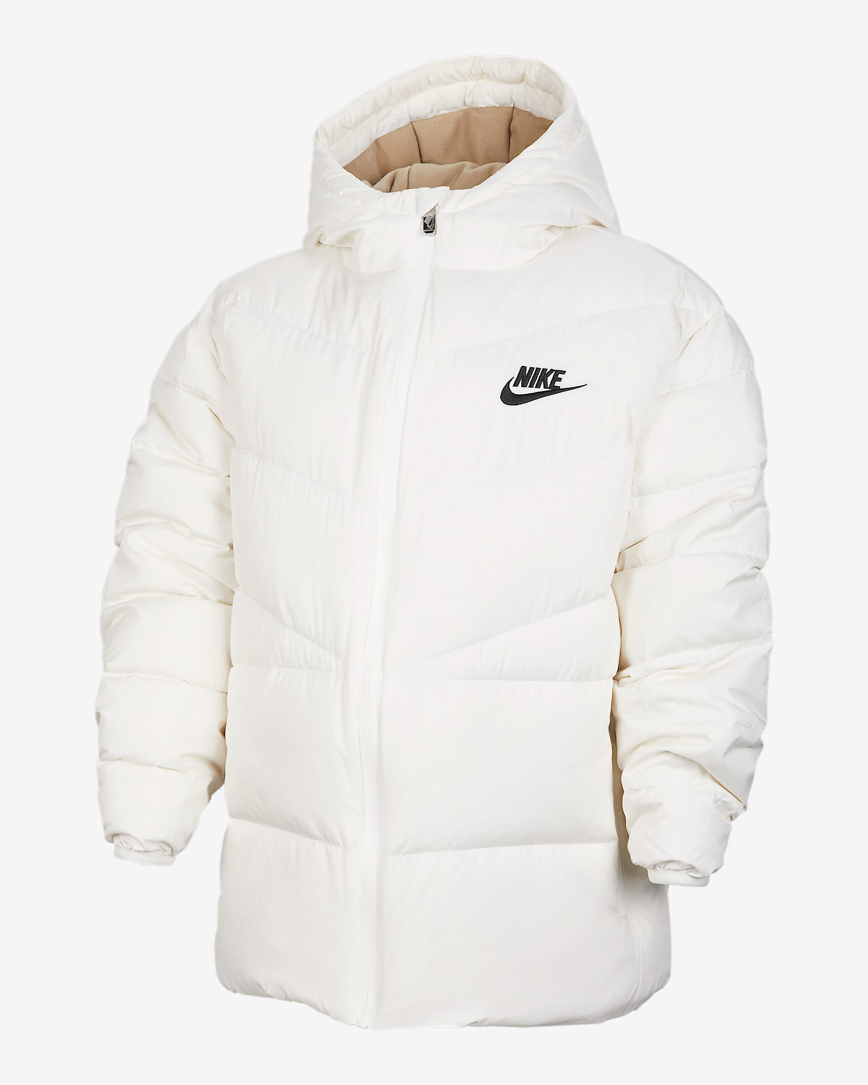 Nike Windrunner 大童拒水羽绒夹克 - 帆白