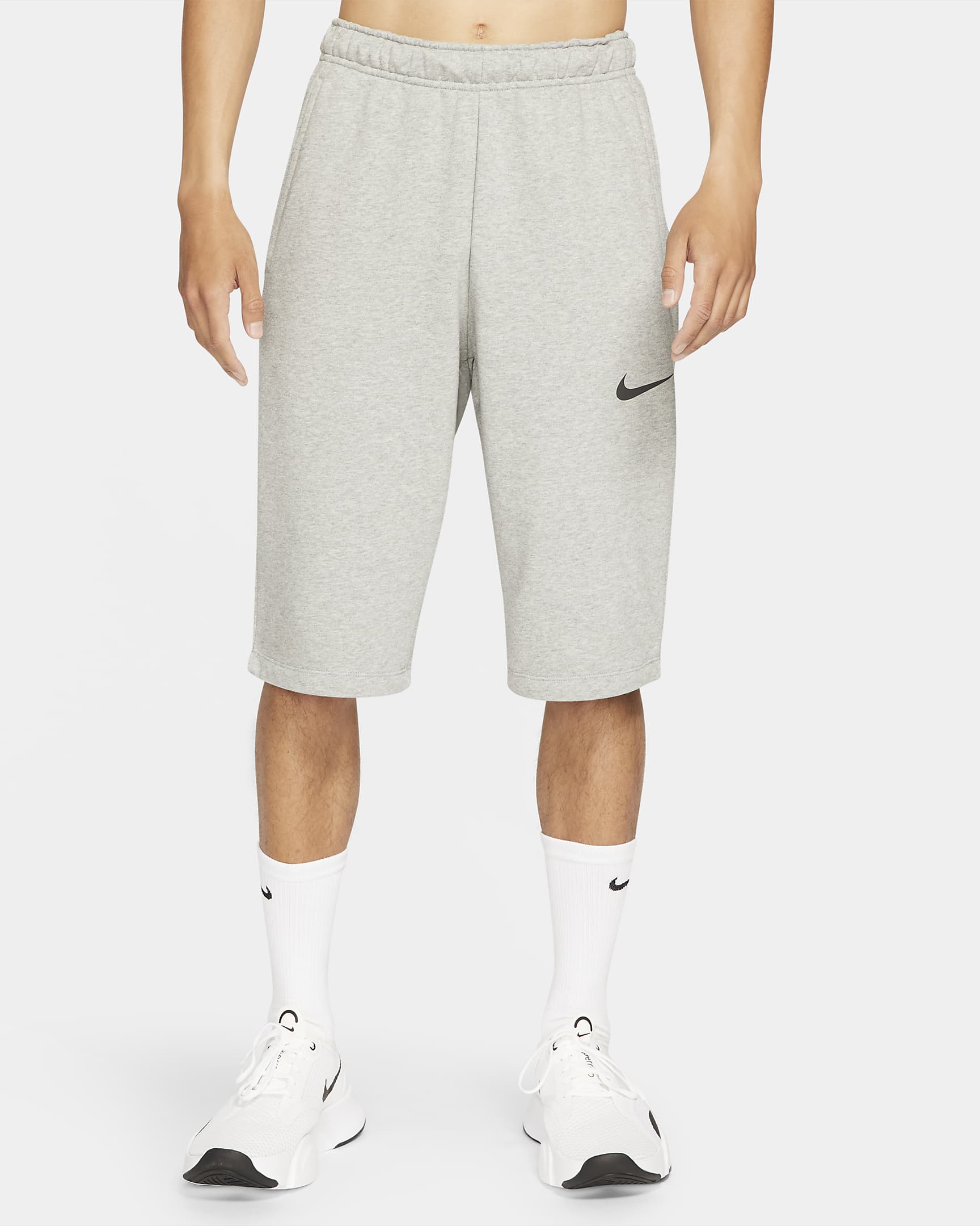 Nike Dri-FIT 男子速干训练短裤 - 调色暗灰/黑