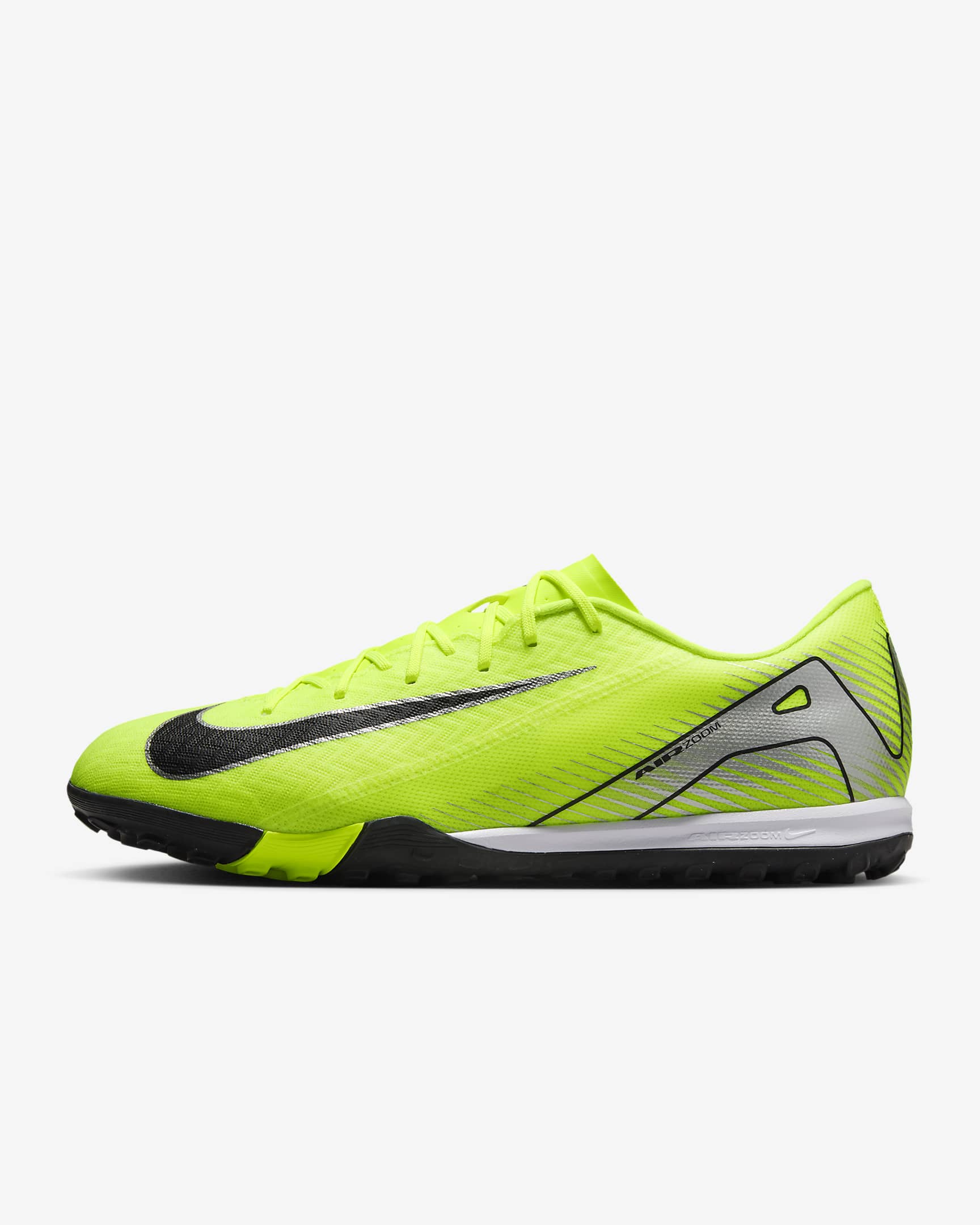 Nike Mercurial Vapor 16 Academy 耐克刺客系列 TF 人造场地低帮足球鞋 - 荧光黄/黑