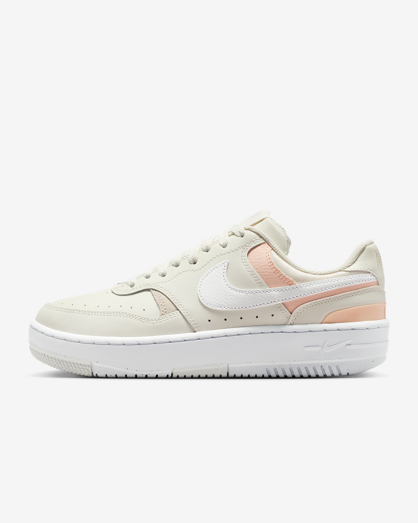 Nike Gamma Force 女子厚底运动鞋 - 帆白/粉白/浅深红/白色