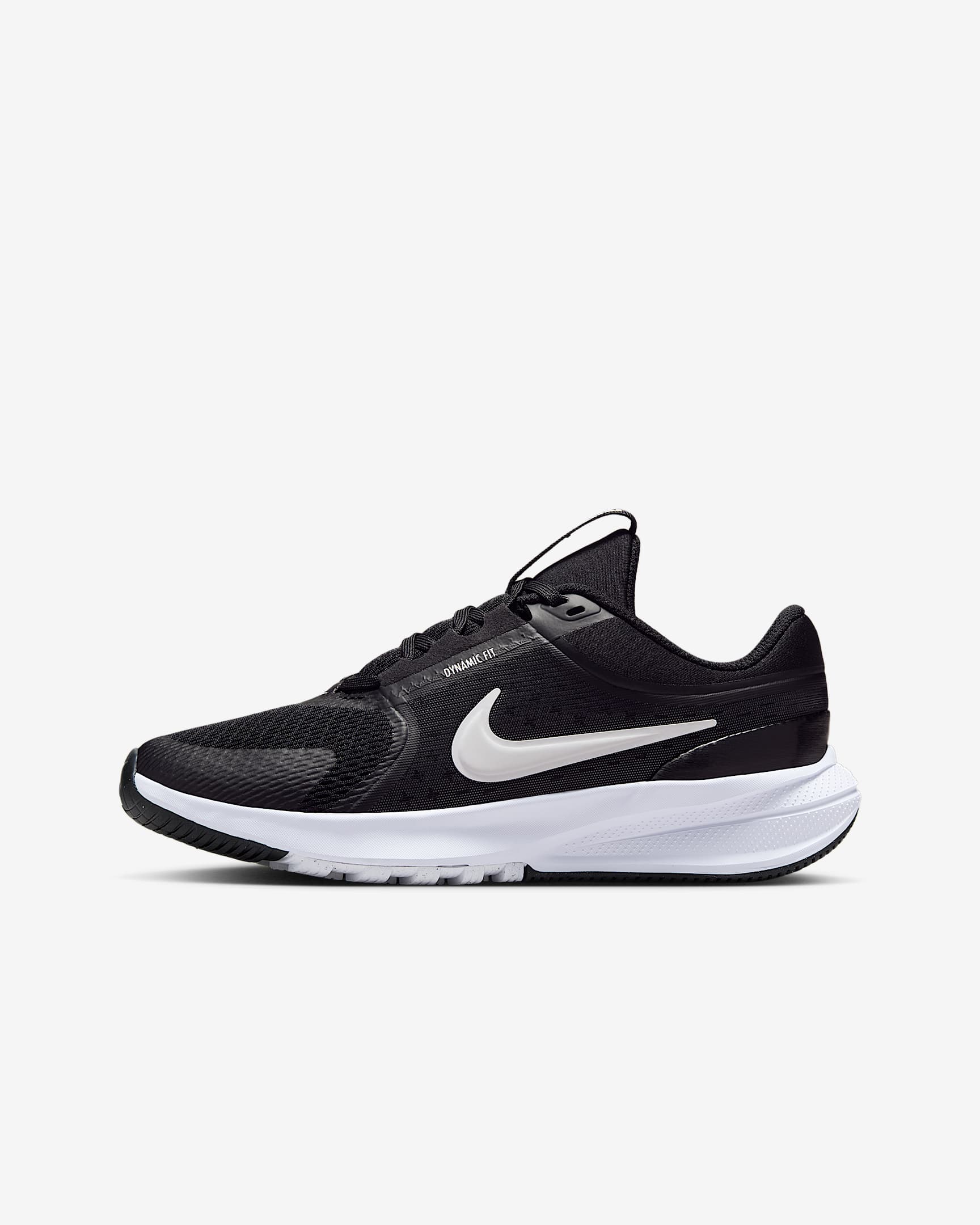 Nike Star Runner 5 耐克摘星号大童跑步鞋 - 黑/白色/山峰白/白色