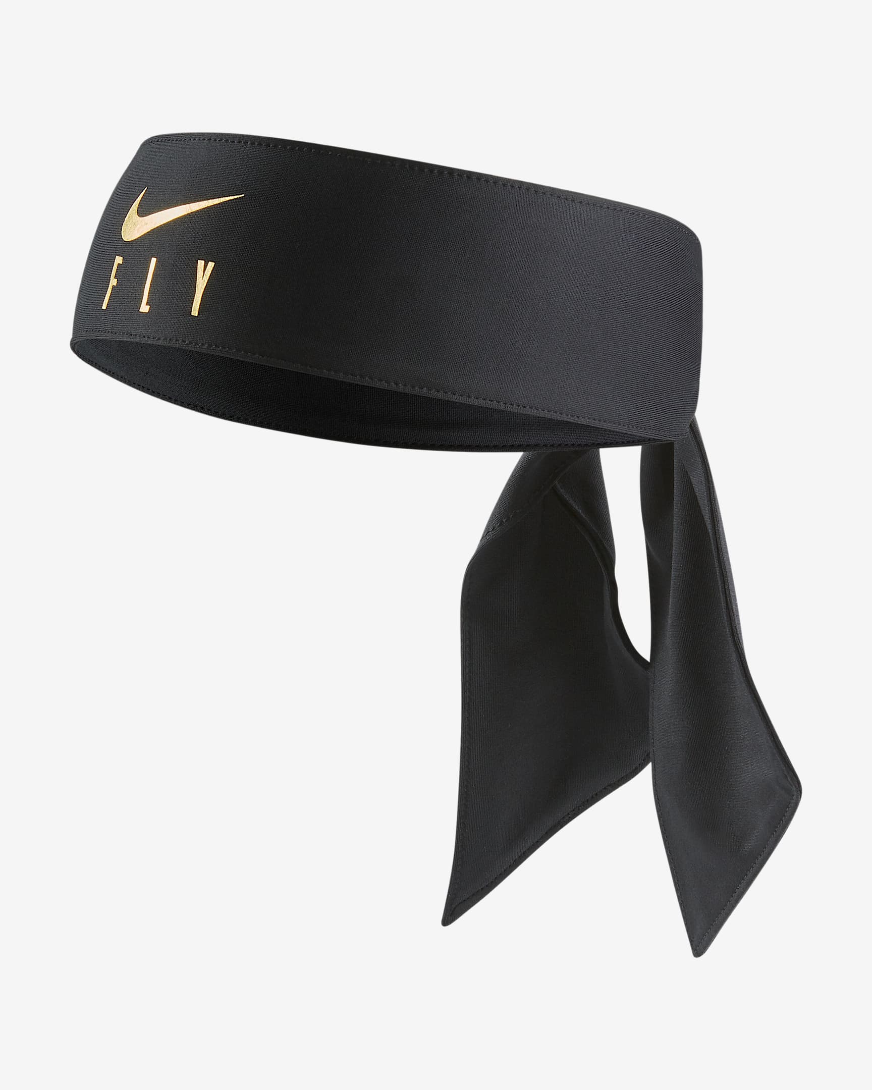 Nike Fly 头带(1 条) - 黑/金属色