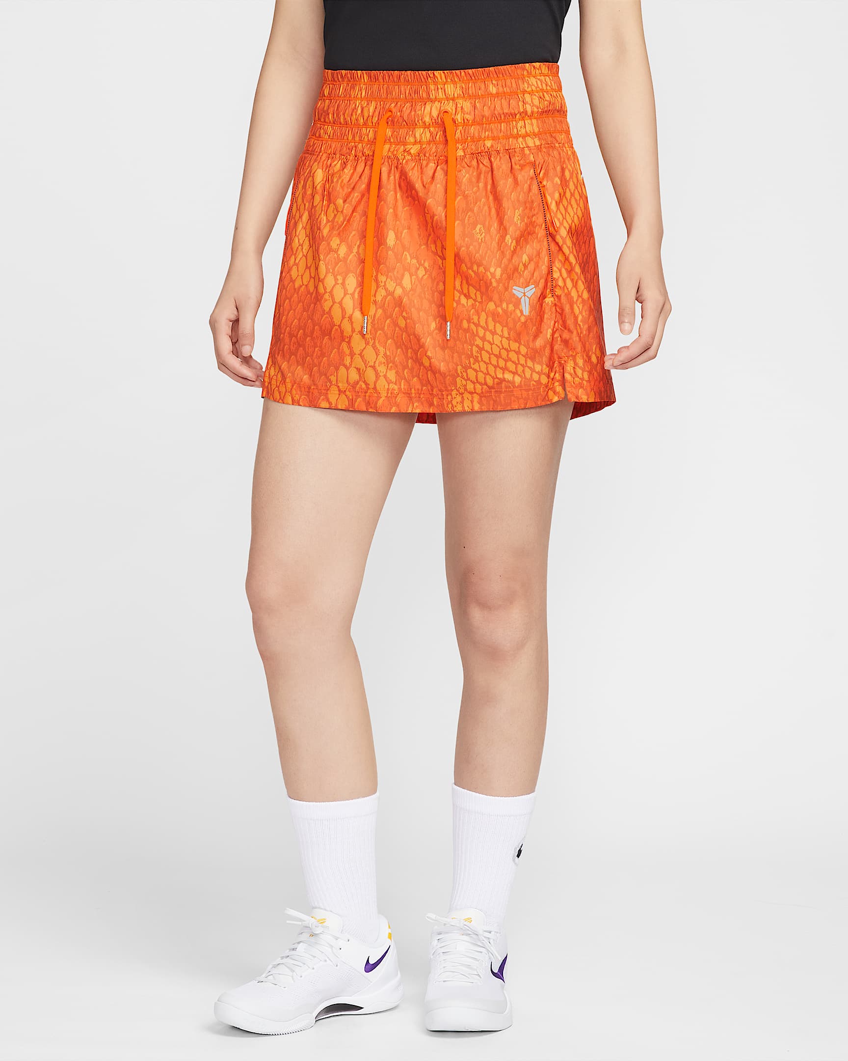 Kobe 科比女子拒水梭织半身裙 - 安全橙