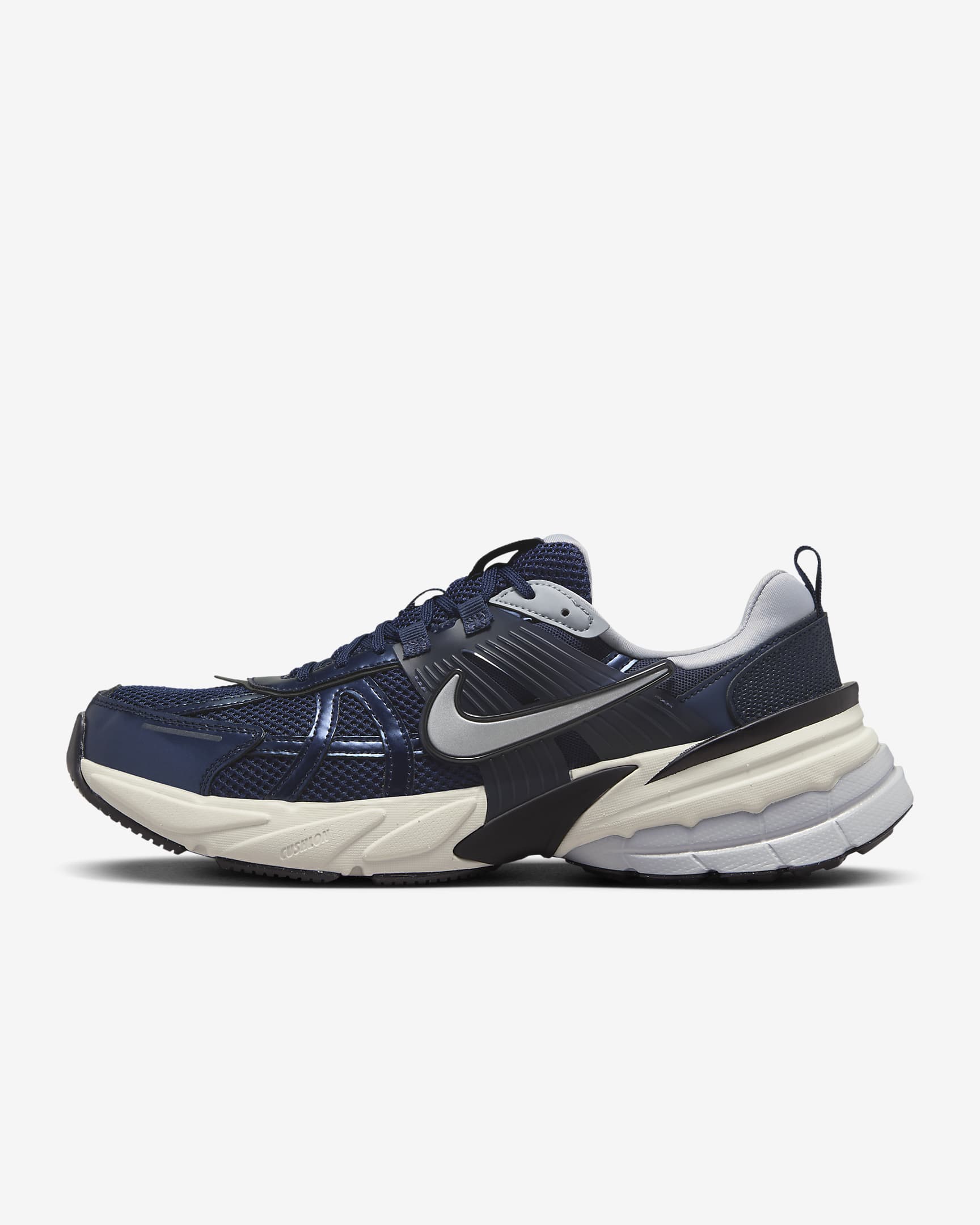Nike V2K Run 男子复古跑鞋风运动鞋 - 黑曜石色/闪电蓝/狼灰/黑曜石色