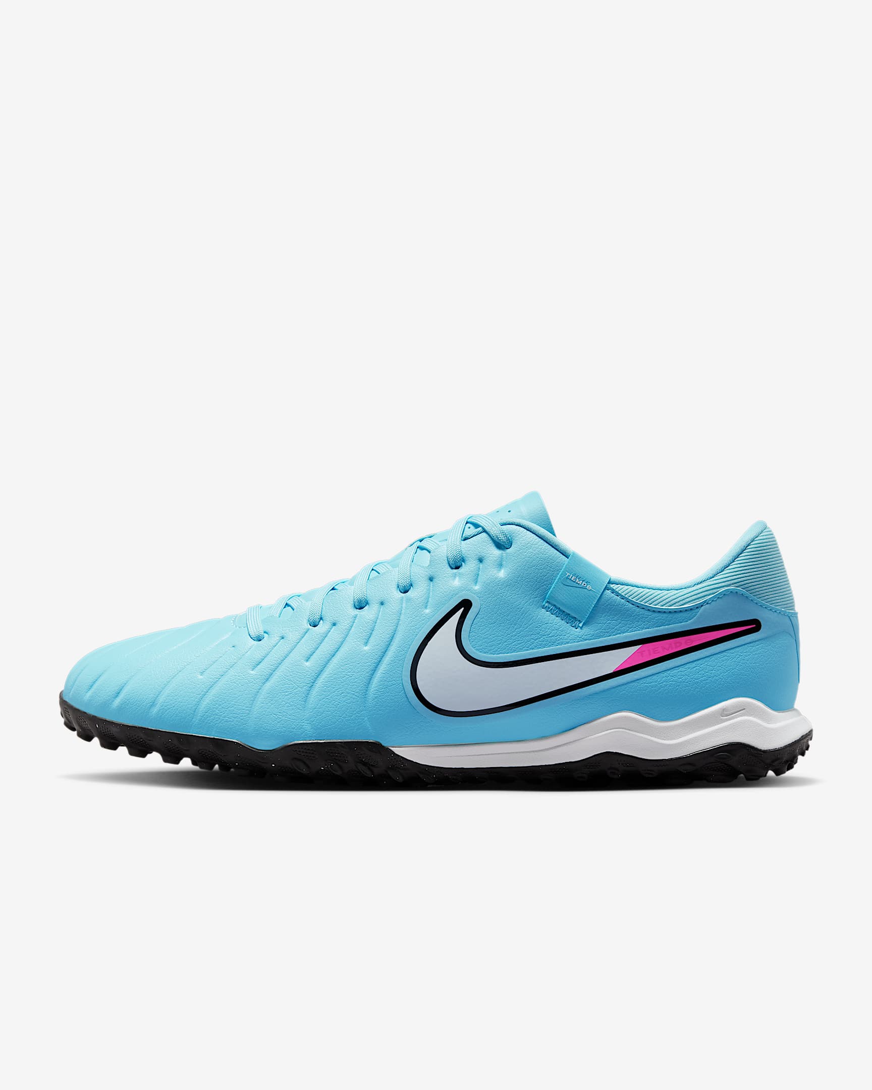Nike Tiempo Legend 10 Academy 耐克传奇系列人造场地低帮足球鞋 - 粉蓝/白色