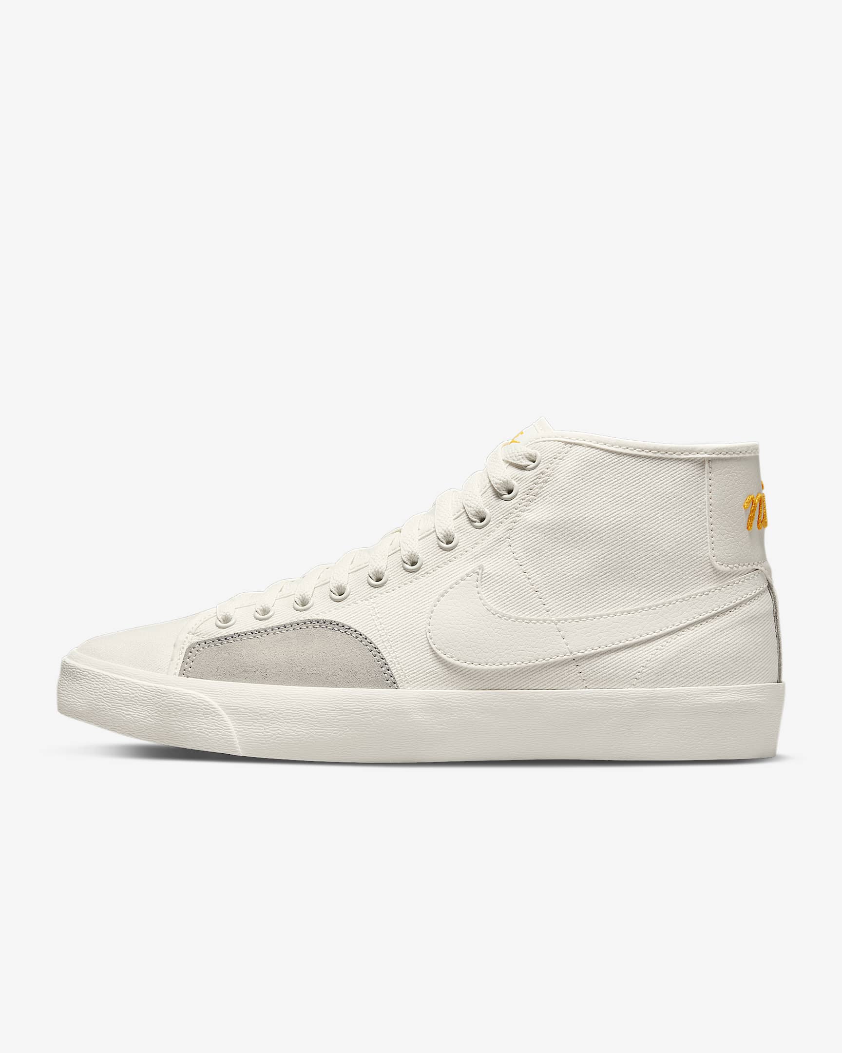 Nike SB BLZR Court Mid PRM 男子滑板鞋 - 帆白/帆白/帆白/帆白