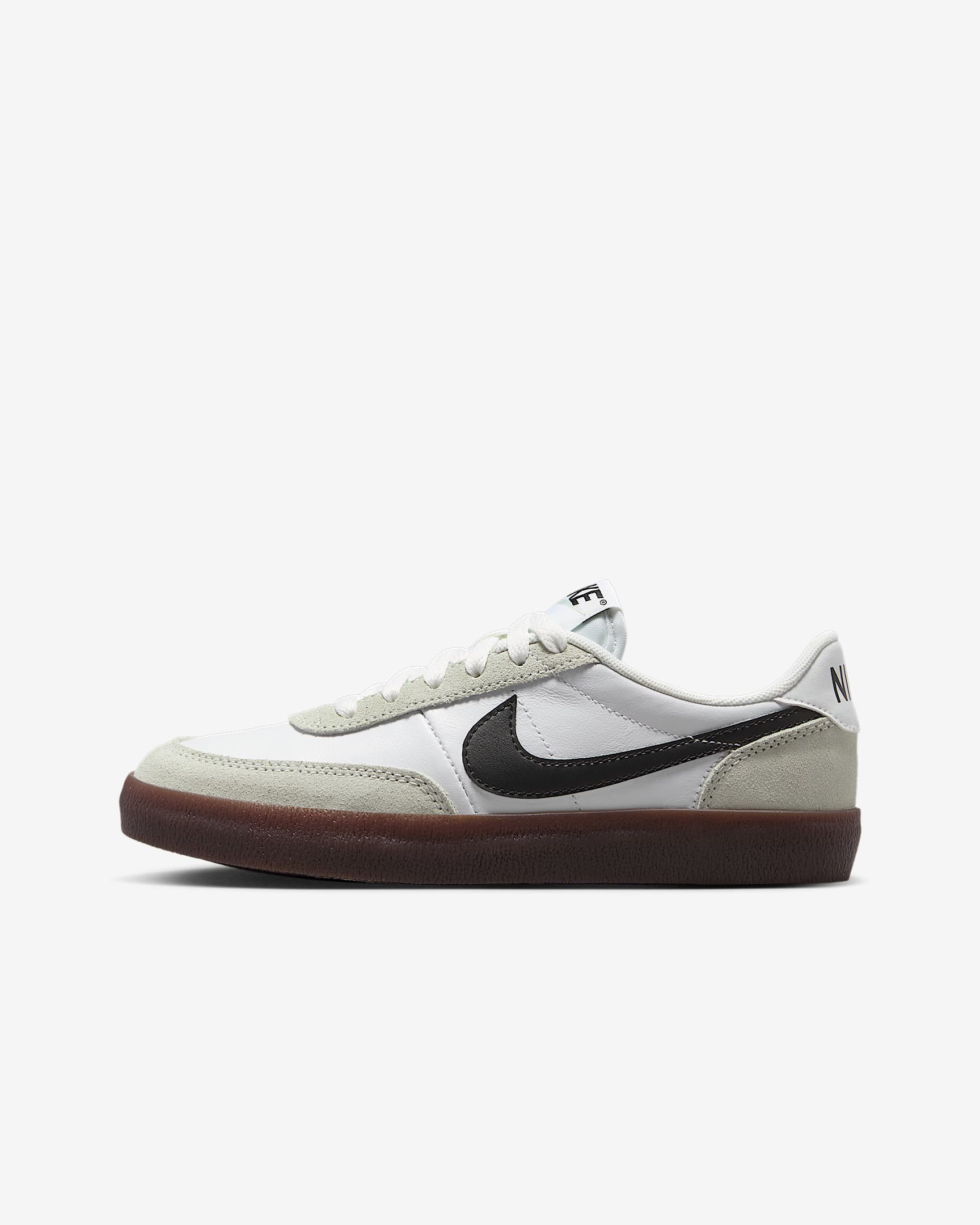 Nike Killshot 2 大童薄底运动鞋 - 白色/浅银/橡皮暗褐/黑