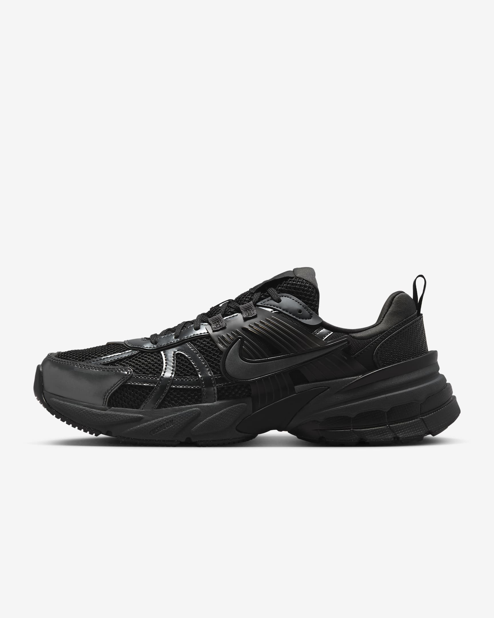 Nike V2K Run 男子复古跑鞋风运动鞋 - 黑/煤黑/暗烟灰