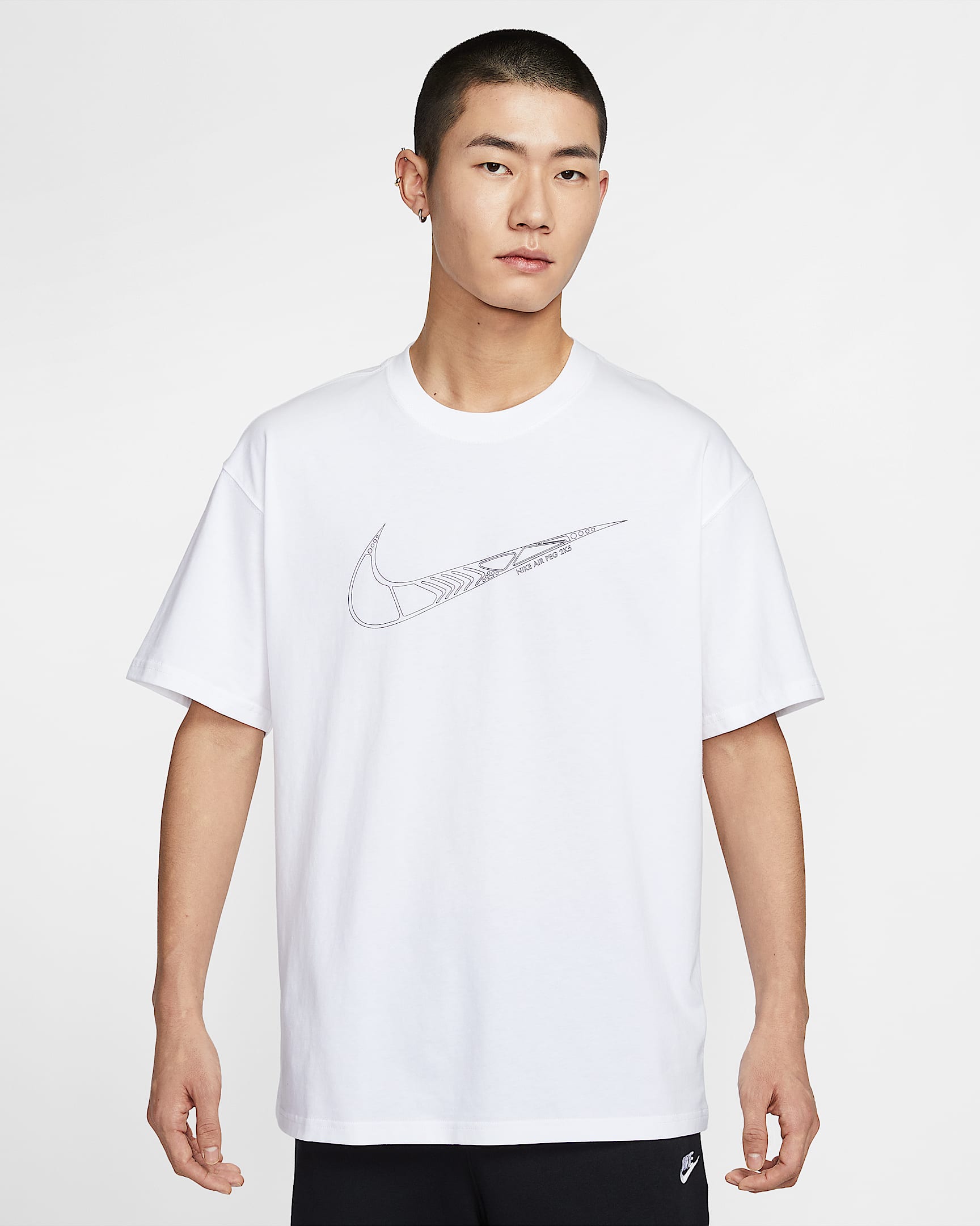 Nike Sportswear 男子T恤 - 白色