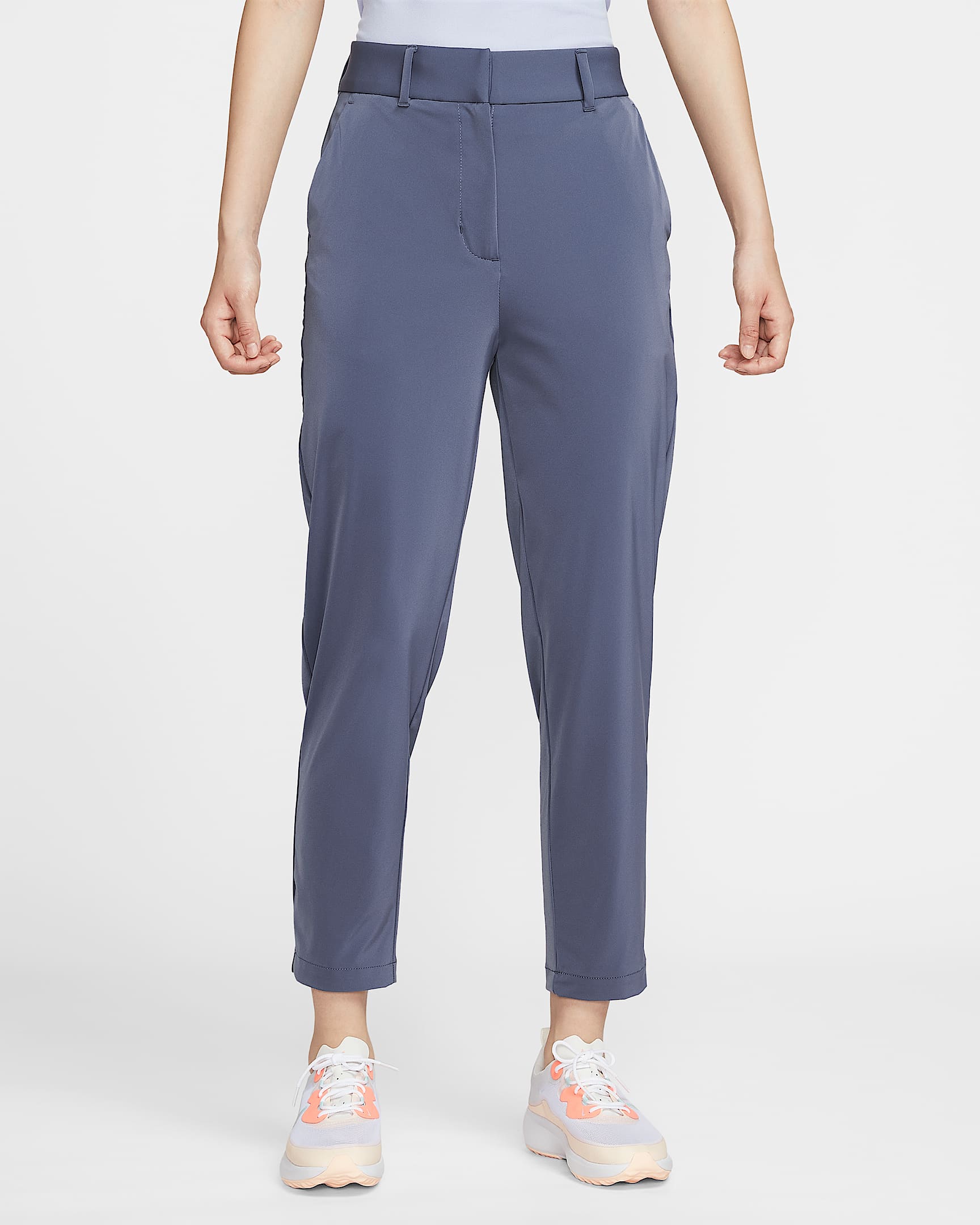 Nike Tour Dri-FIT 女子速干高尔夫长裤 - 沙紫/白色