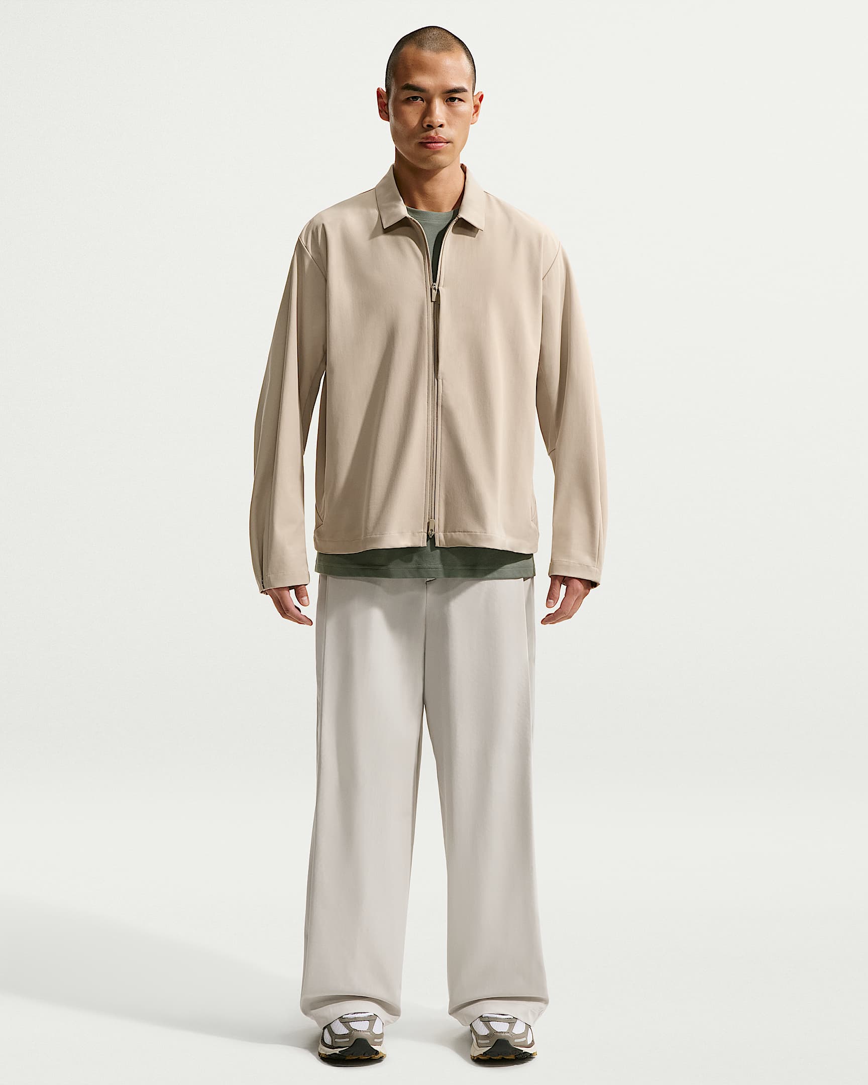 Nike 24.7 PerfectStretch Dri-FIT UV 无界弹韧男子防晒速干长裤 - 浅骨色/帆白/浅土褐