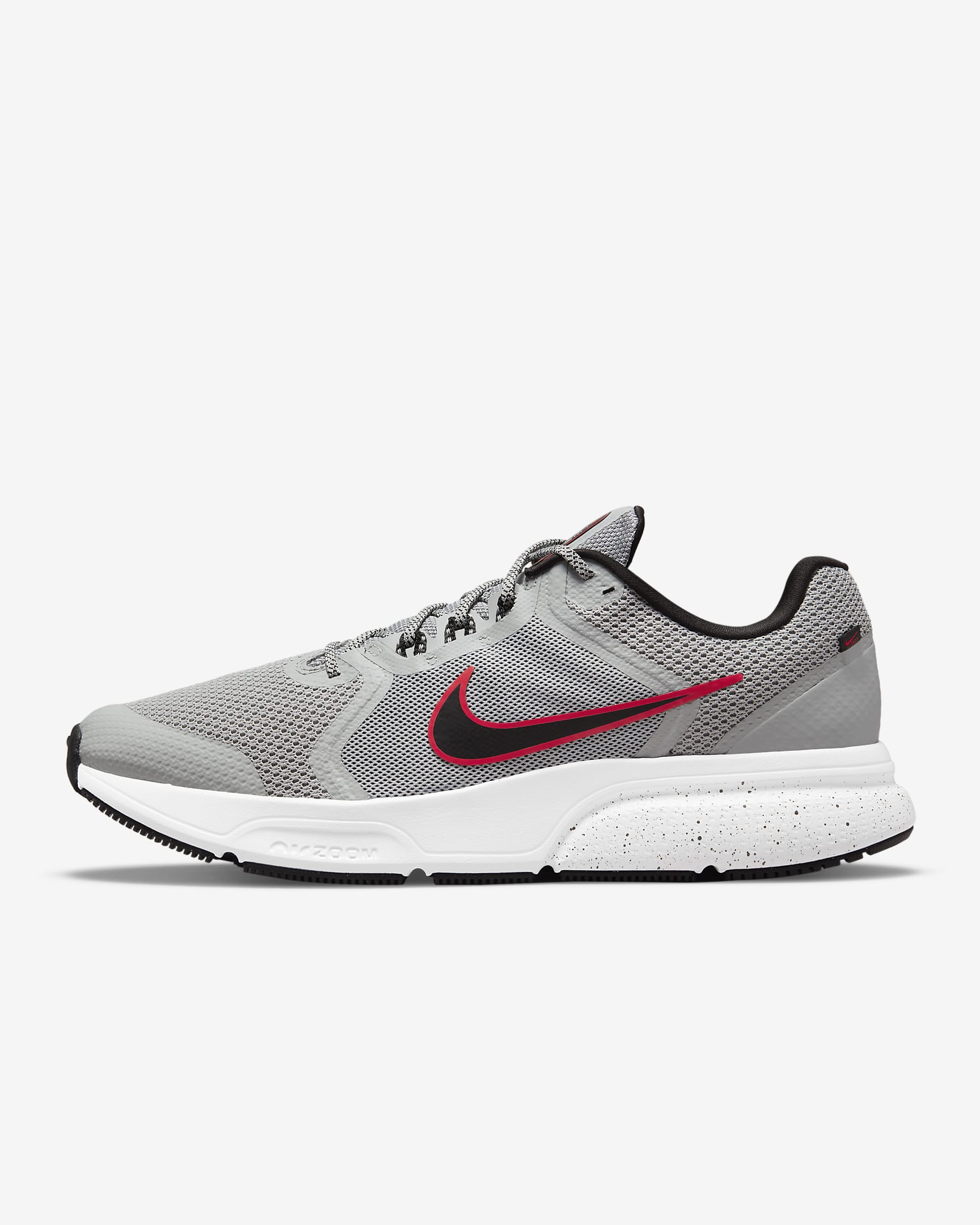 Nike Span 4 男子公路跑步鞋 - 浅烟灰/暗烟灰/白色/黑