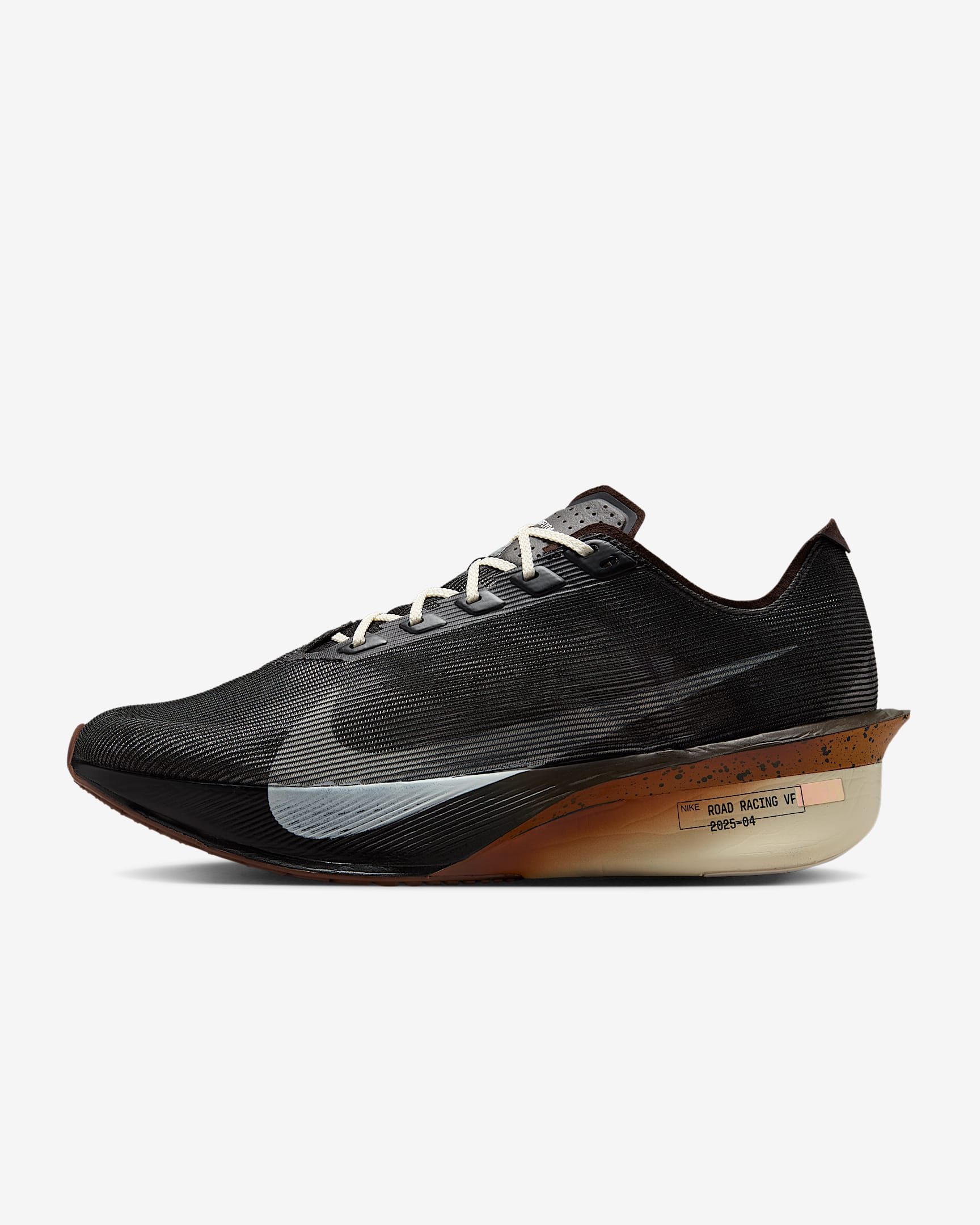 Nike Vaporfly 4 男子公路竞速跑步鞋 - 丝绒棕/黑/沙漠黄褐/珍珠灰