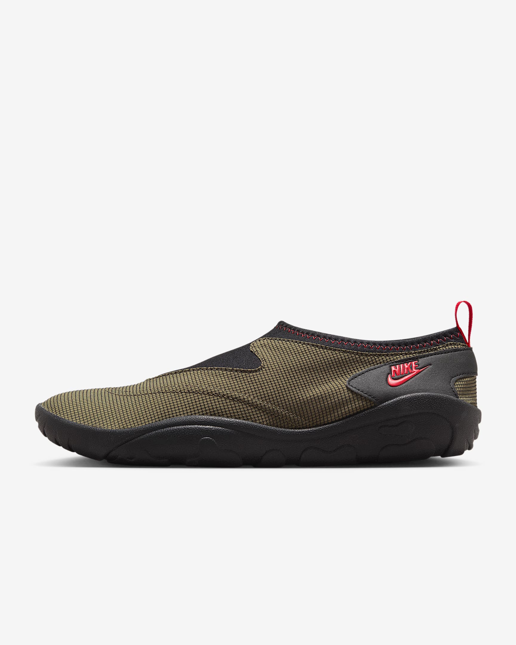 Nike Aqua Turf 男子运动鞋 - 中橄榄绿/黑/大学红