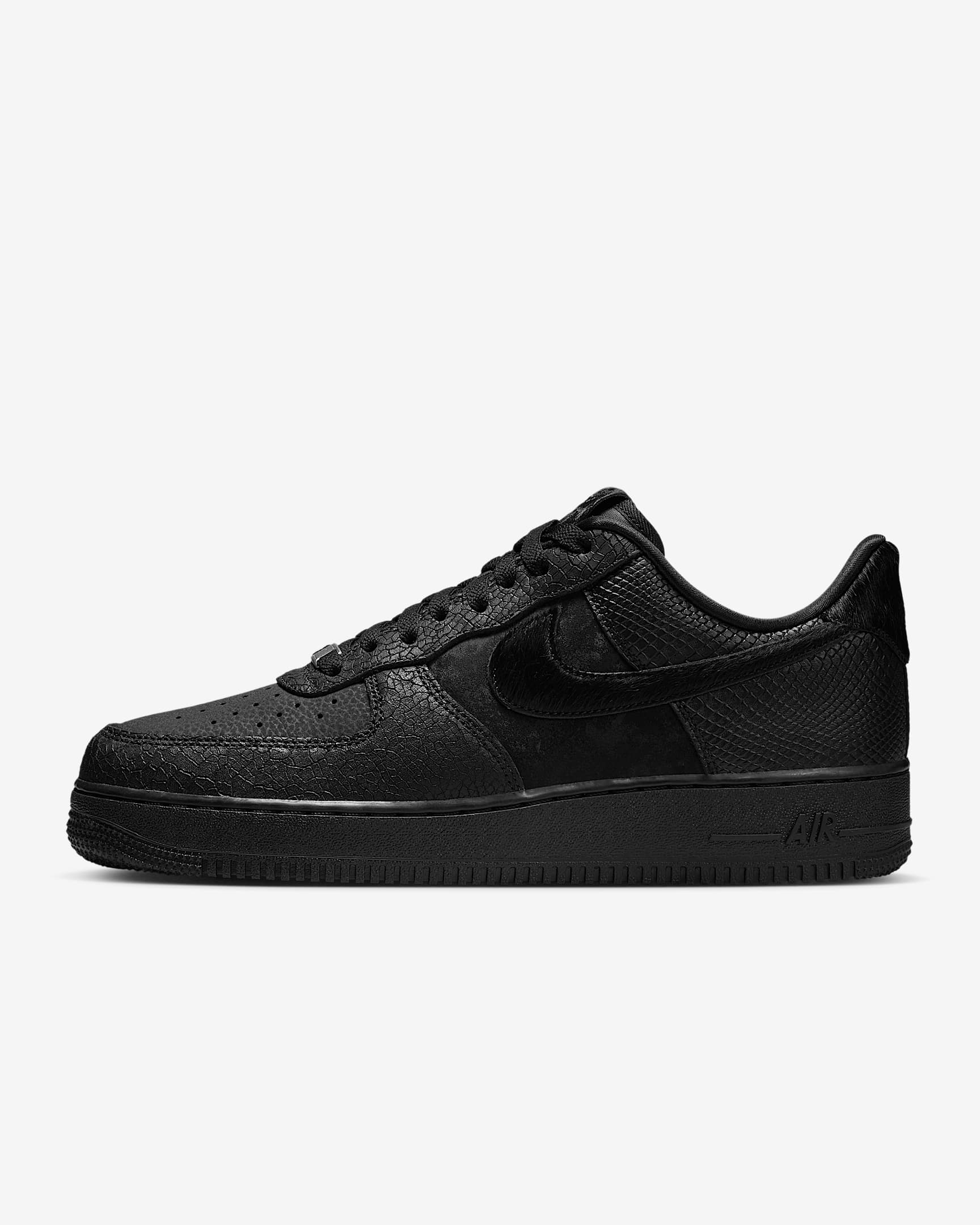 Nike Air Force 1 '07 LX 男子空军一号运动鞋 - 黑/黑
