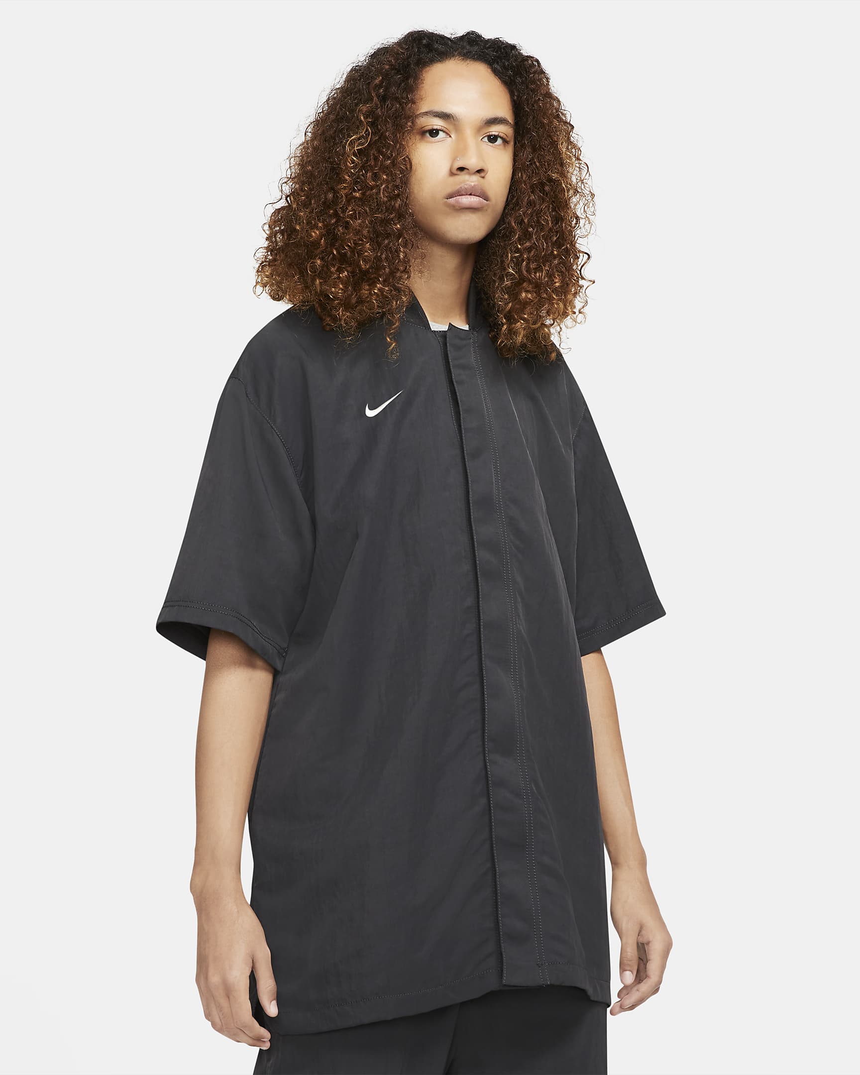 Nike x Fear of God 男子热身上衣 - 灰黑