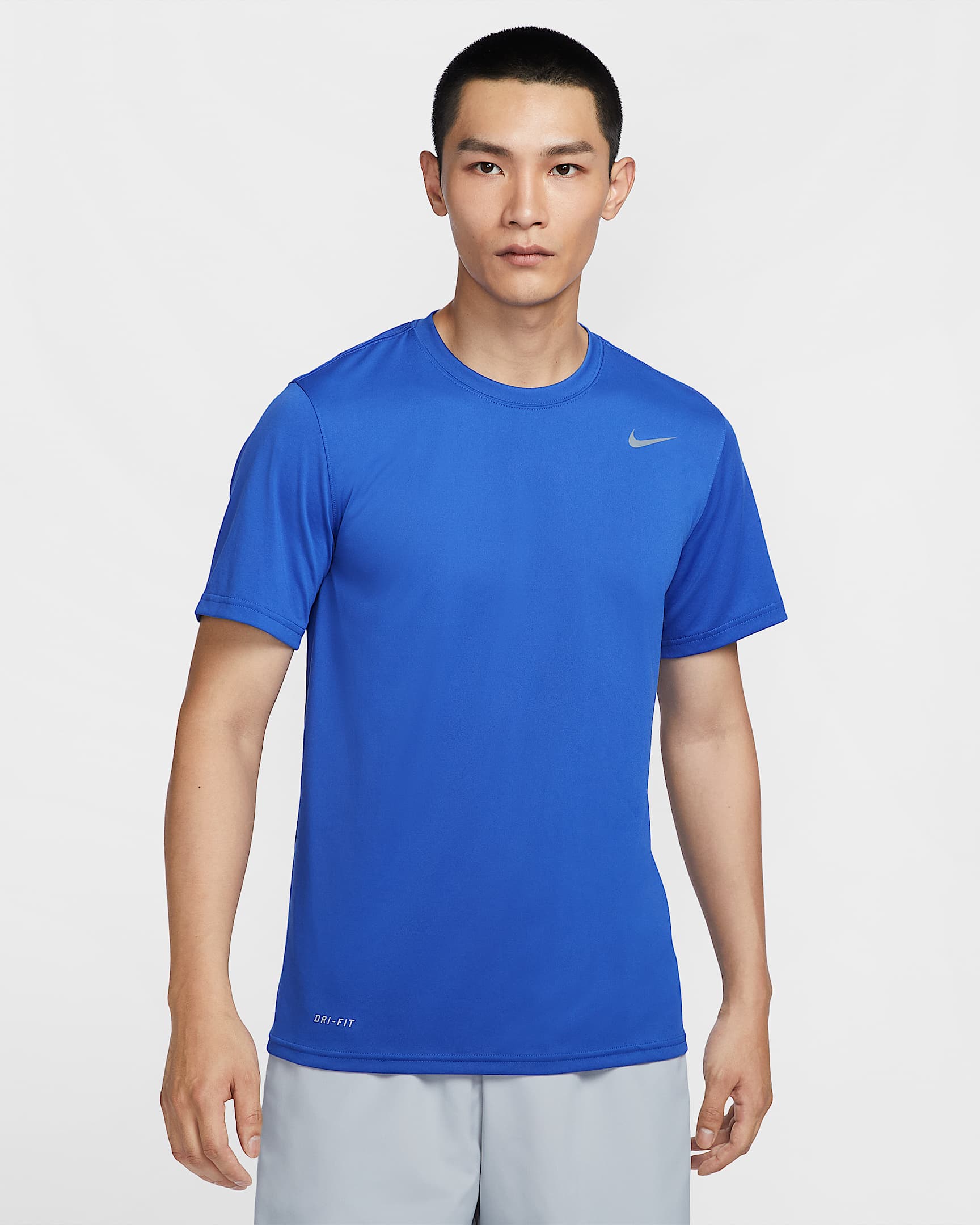 Nike Dri-FIT Legend 男子速干短袖上衣 - 游戏宝蓝/冷灰